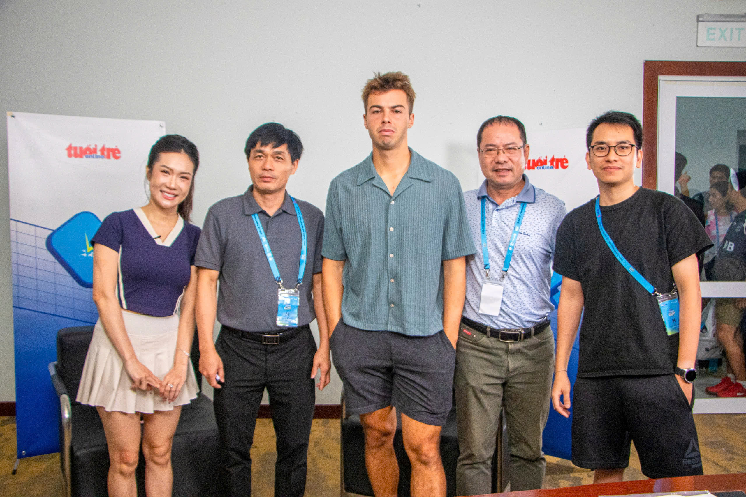 Ben Johns giao lưu với Tuổi Trẻ Online: 'Pickleball Việt Nam phát triển mạnh' - Ảnh 5.