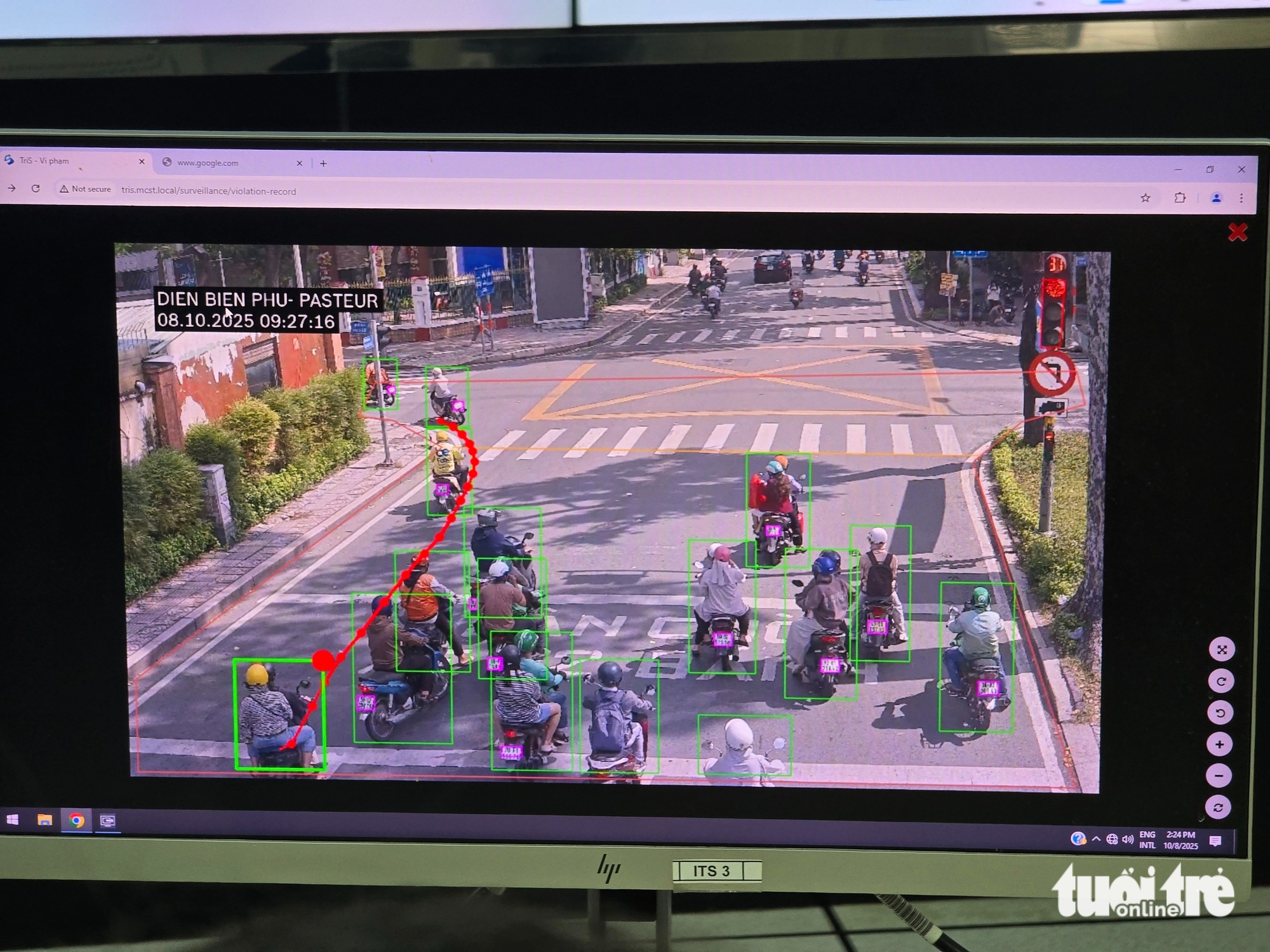 Cận cảnh 31 camera AI ở TP.HCM cùng lúc phát hiện nhiều lỗi vi phạm, chính xác từng cm - Ảnh 4.