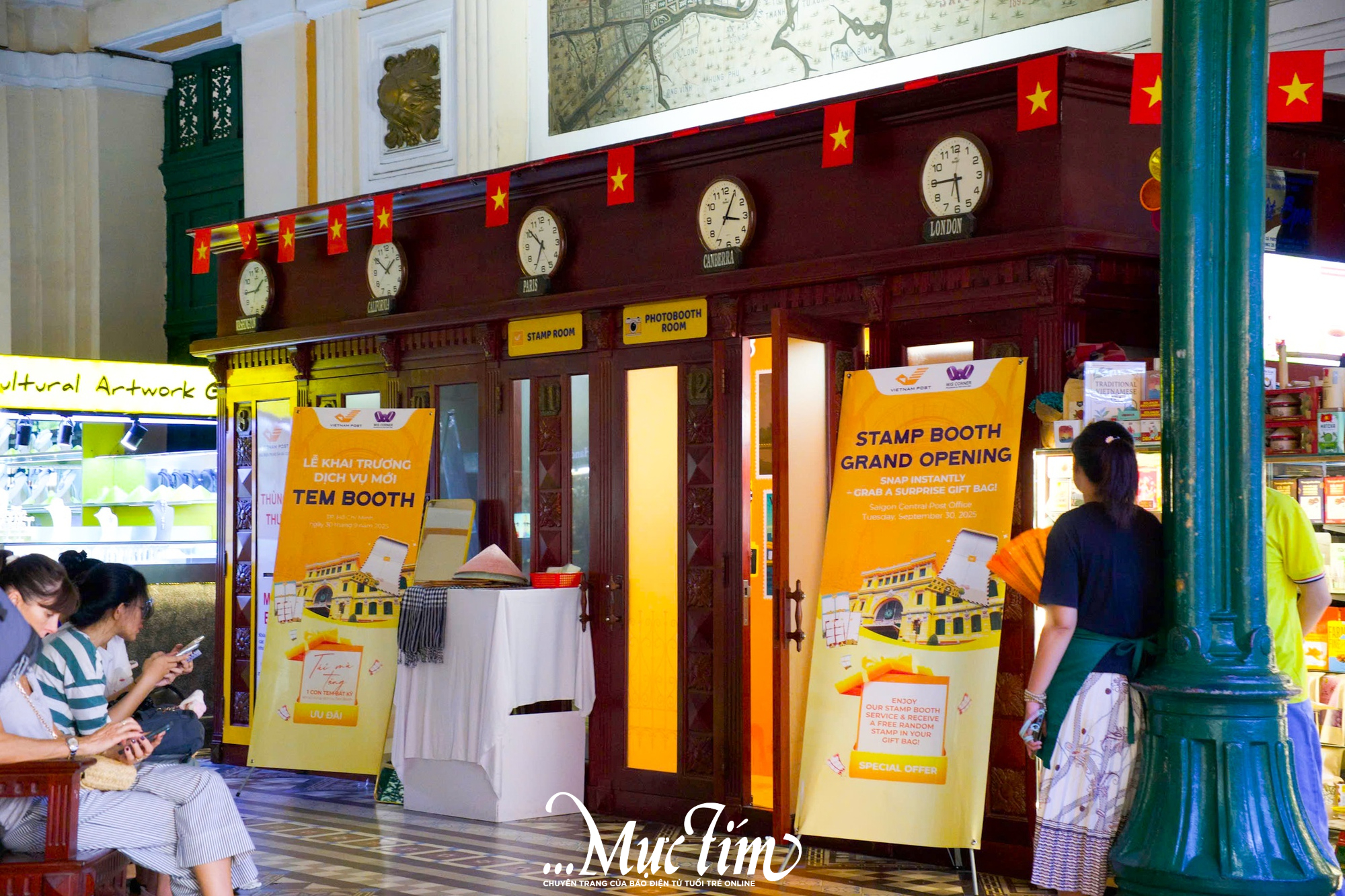 Không gian photobooth mới toanh tại Bưu điện TP.HCM có gì? - Ảnh 1.