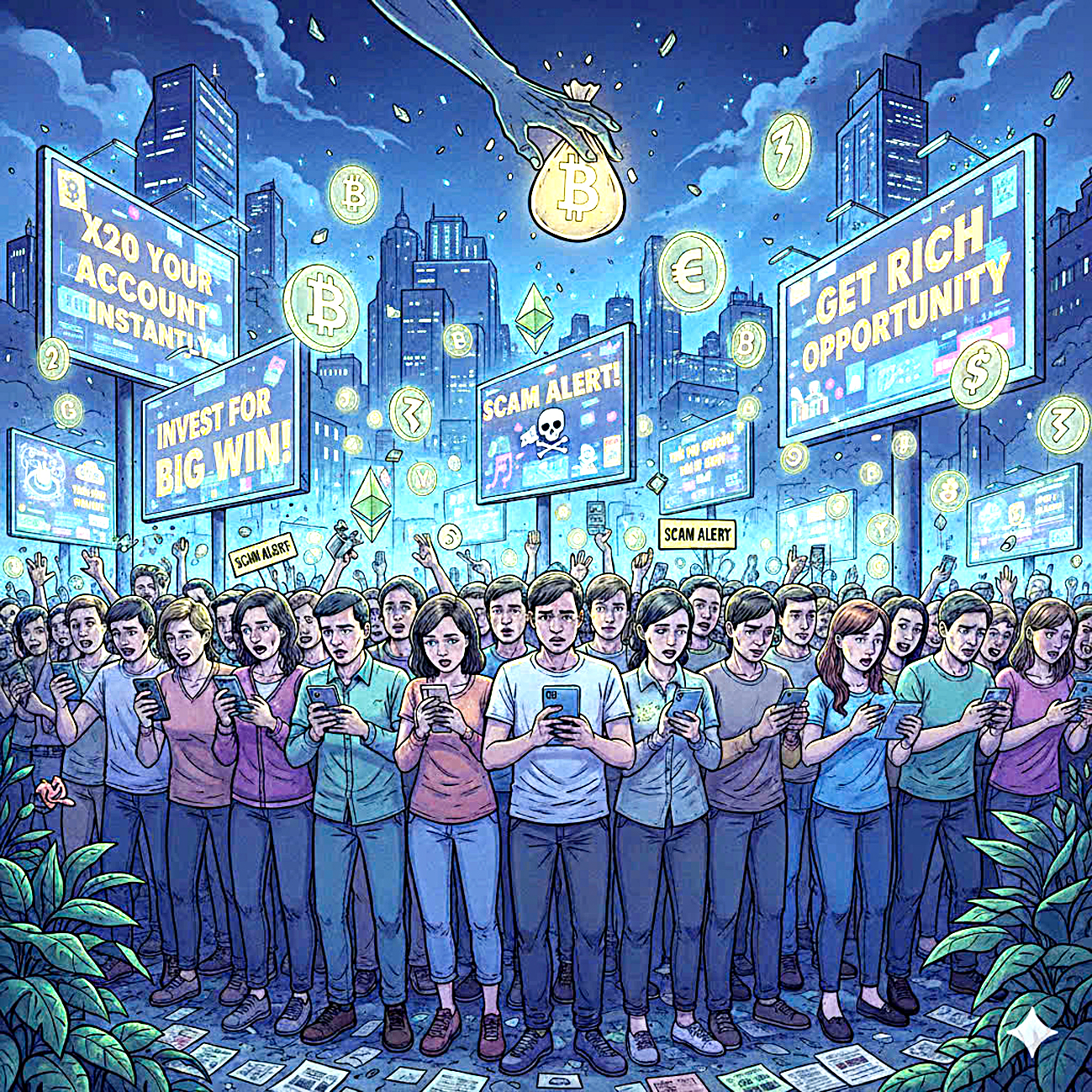 Mập mờ tiền ảo, 'lùa gà' nhà đầu tư - Ảnh 3. Mập mờ tiền ảo, 'lùa gà' nhà đầu tư - Ảnh 2.