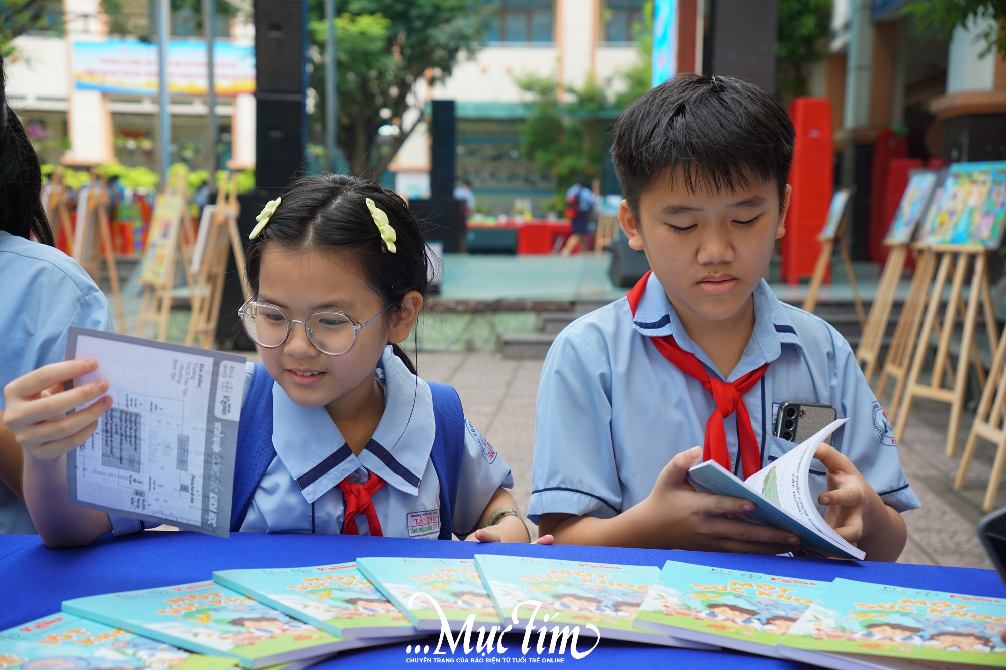 Góc đọc khơi dậy đam mê khoa học tại Trường THCS Tân Tạo- Ảnh 1.