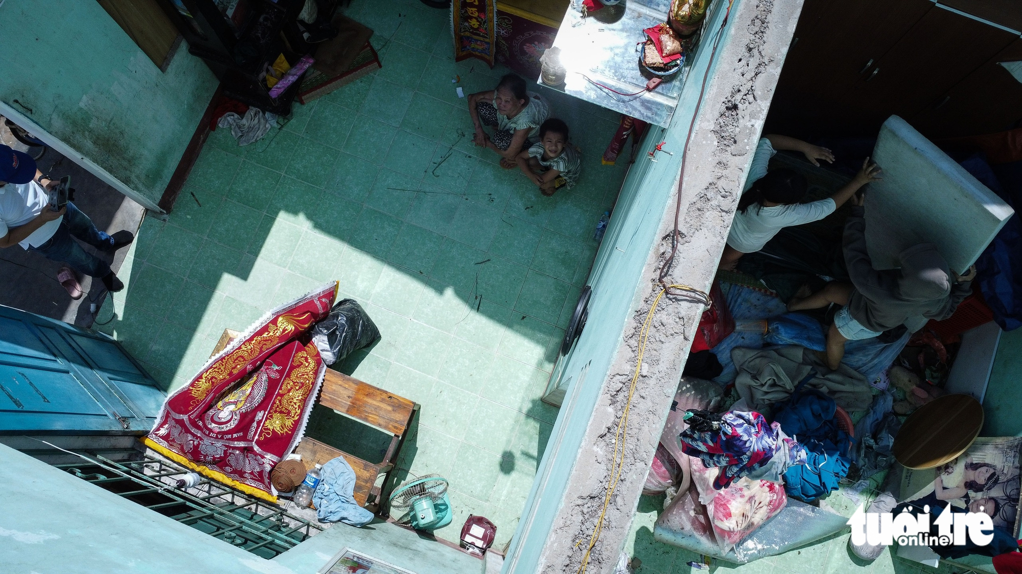 Leprosy village in south-central Vietnam devastated by storm Kalmaegi - Ảnh 6.