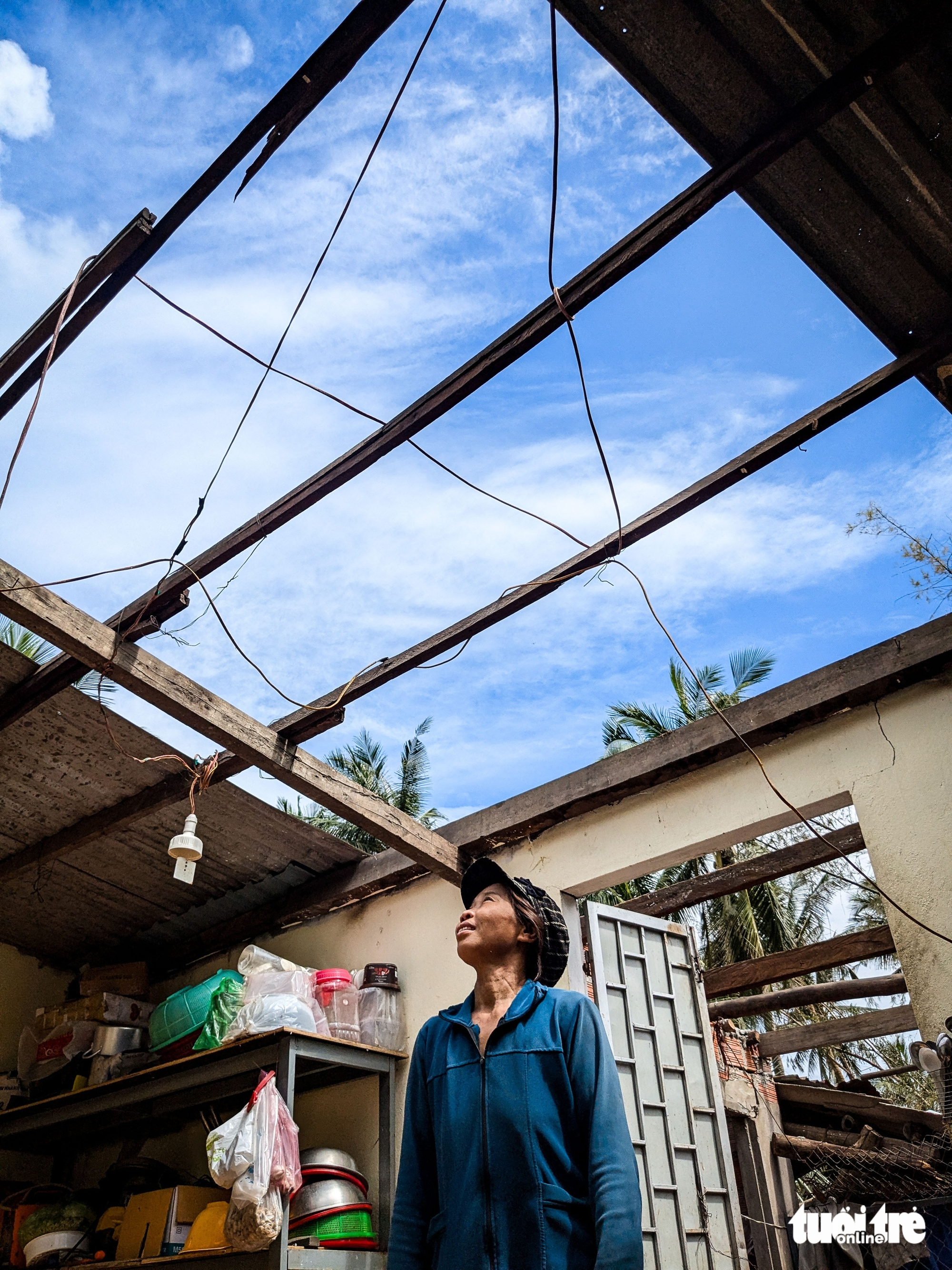 Leprosy village in south-central Vietnam devastated by storm Kalmaegi - Ảnh 8.