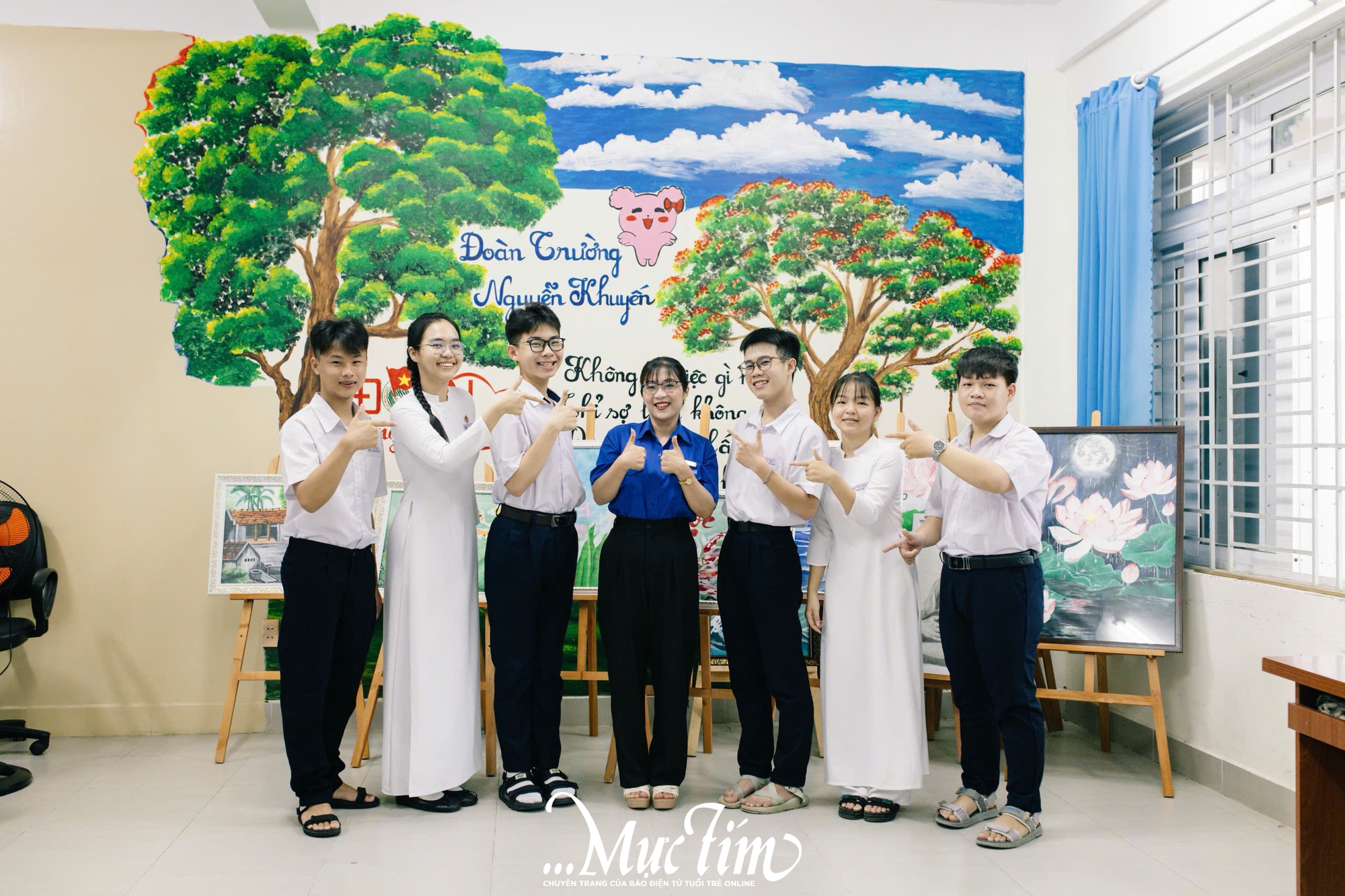 Có gì trong giờ ra chơi không điện thoại ở Trường THPT Nguyễn Khuyến - Bà Rịa - Vũng Tàu? - Ảnh 2.