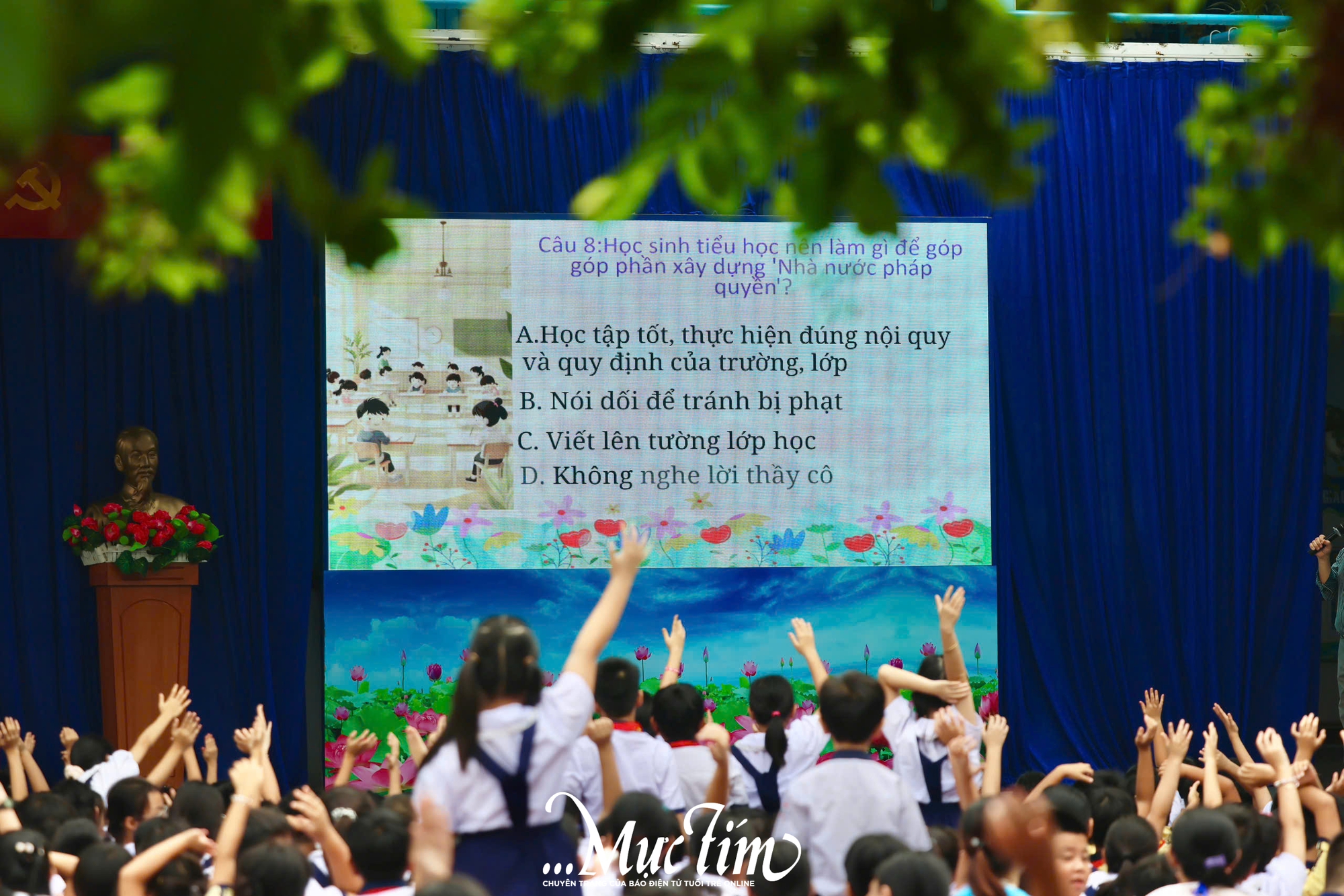 Học bổng Vì tương lai Việt Nam vun đắp ước mơ cho học trò Trường tiểu học Hoàng Văn Thụ- Ảnh 5.