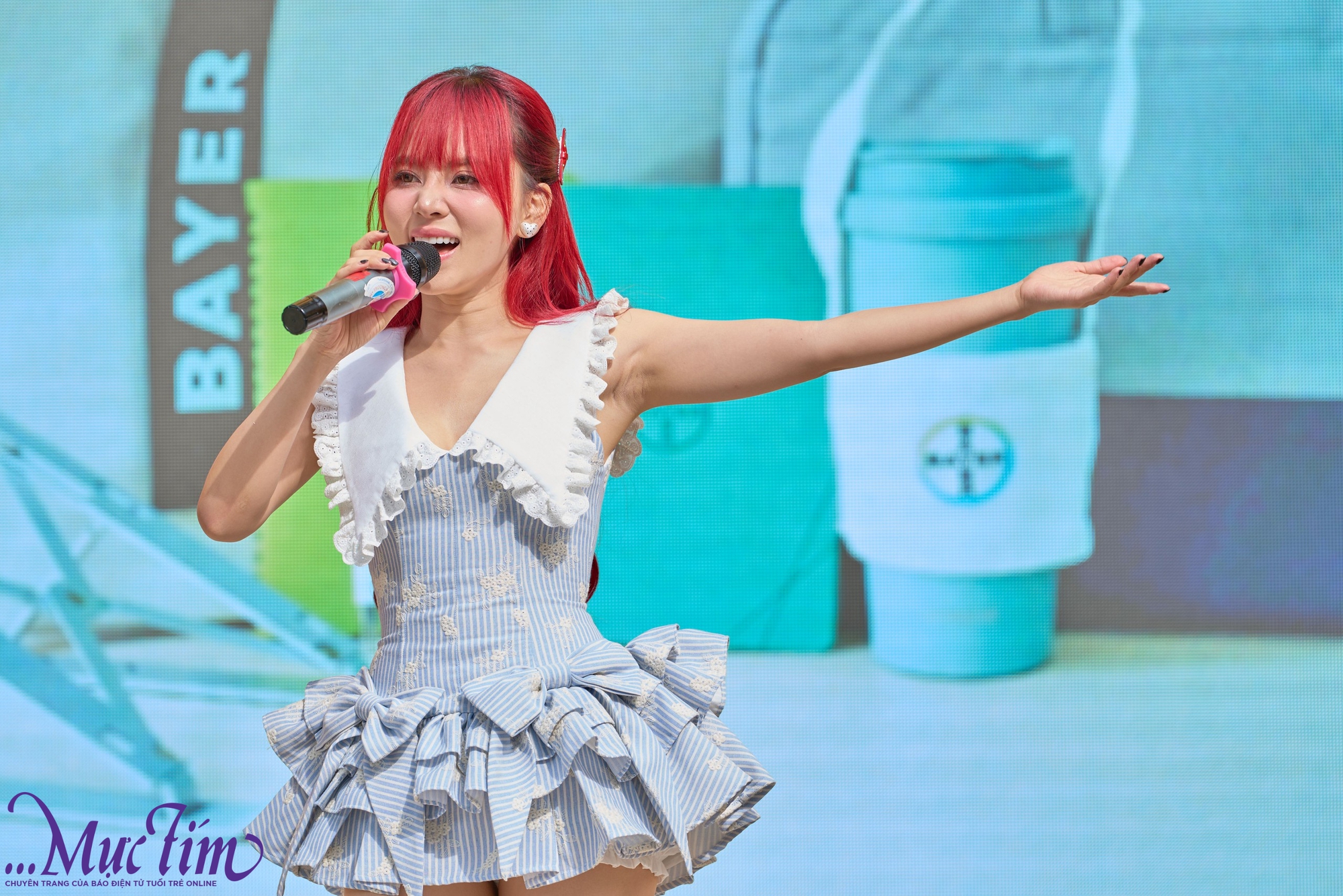 Ngô Lan Hương lần đầu tiết lộ tình yêu tuổi học trò cùng teen Trường THPT Ten Lơ Man- Ảnh 1.