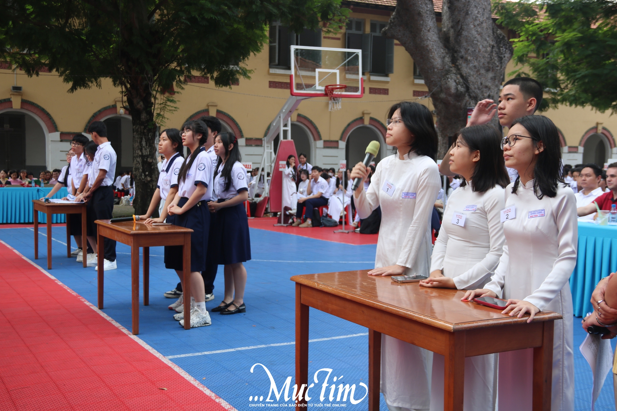 Teen Trường THPT Marie Curie tranh tài hùng biện tiếng Anh- Ảnh 1. Teen Trường THPT Marie Curie tranh tài hùng biện tiếng Anh- Ảnh 1.
