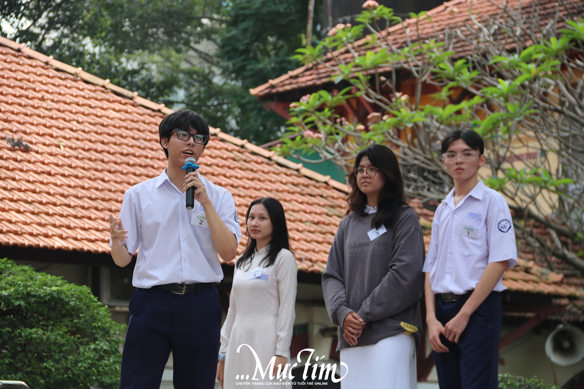 Teen Trường THPT Marie Curie tranh tài hùng biện tiếng Anh- Ảnh 8. Teen Trường THPT Marie Curie tranh tài hùng biện tiếng Anh- Ảnh 8.