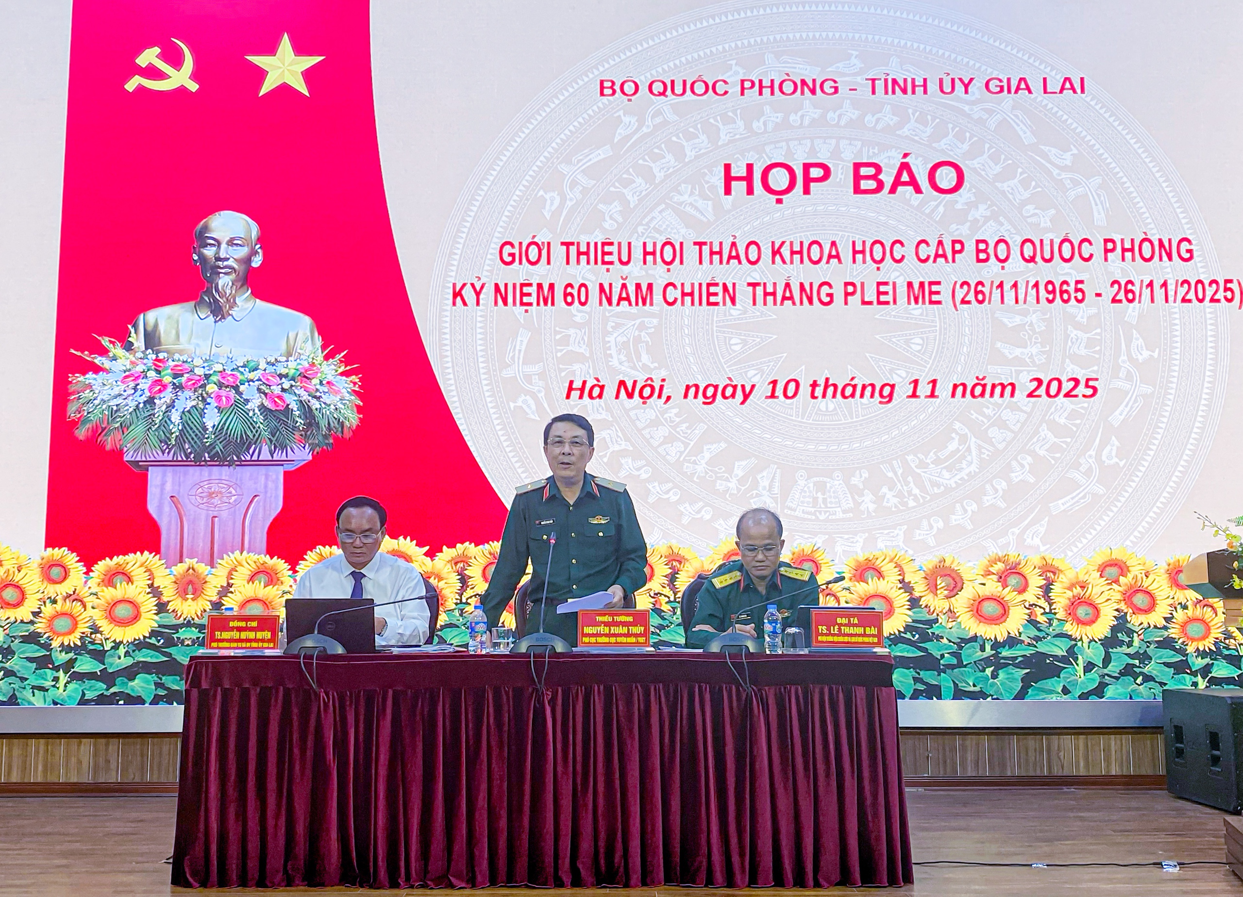 Hội thảo 60 năm Chiến thắng Plei Me sẽ được tổ chức cấp Bộ Quốc phòng - Ảnh 1.