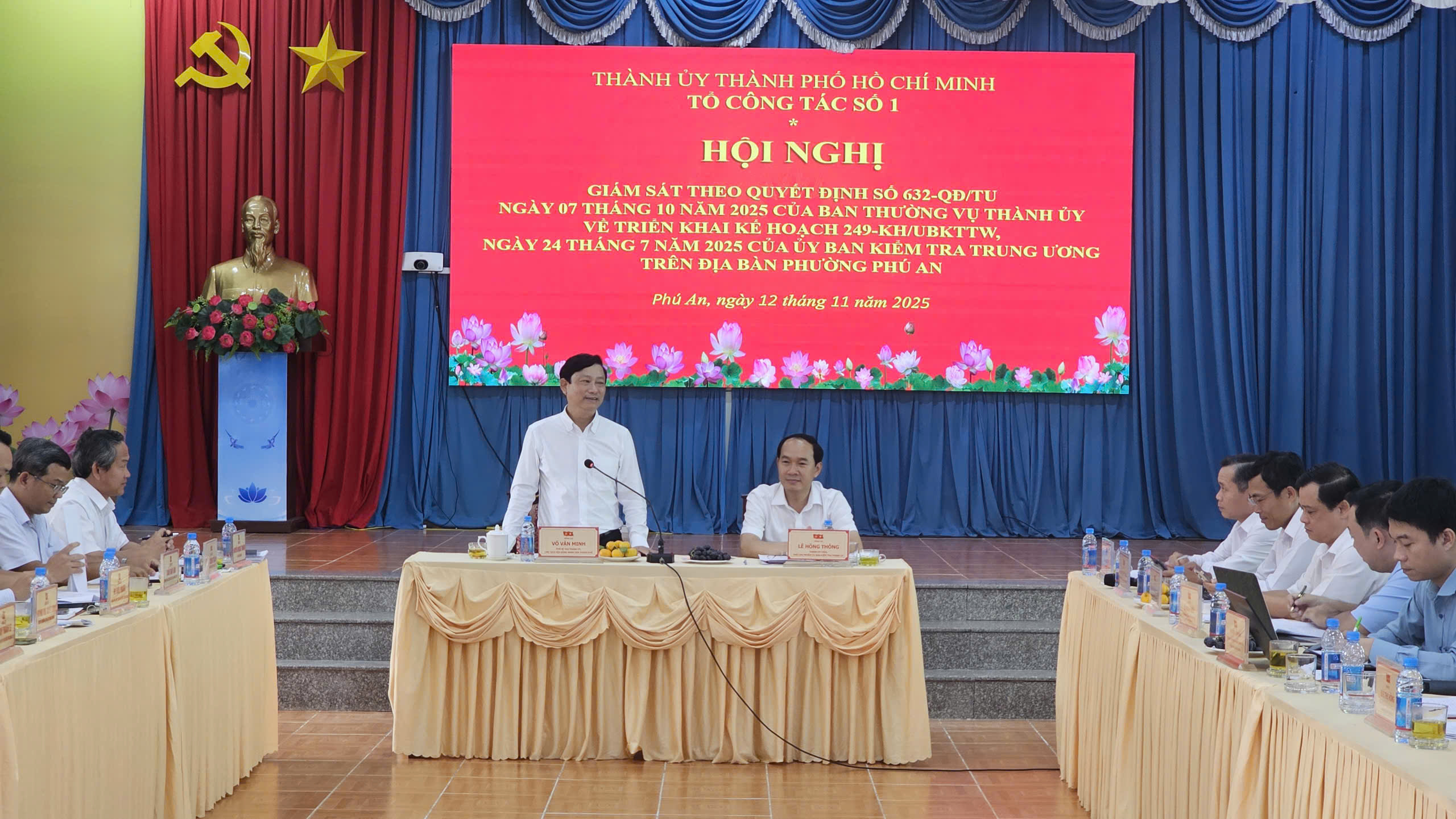 Chủ tịch HĐND TP.HCM Võ Văn Minh: phường Phú An cần mở rộng không gian phát triển - Ảnh 1. Võ Văn Minh - Ảnh 1.