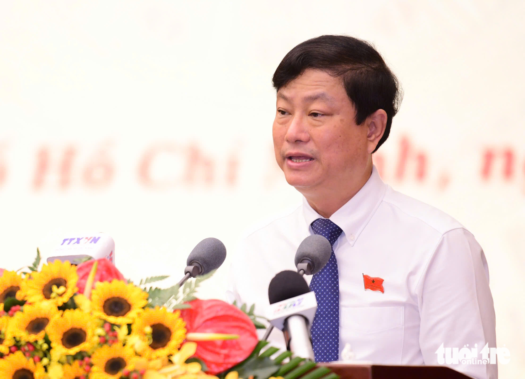 Chủ tịch HĐND TP.HCM Võ Văn Minh: 43 nghị quyết tạo động lực phát triển - Ảnh 1. TP.HCM - Ảnh 1.