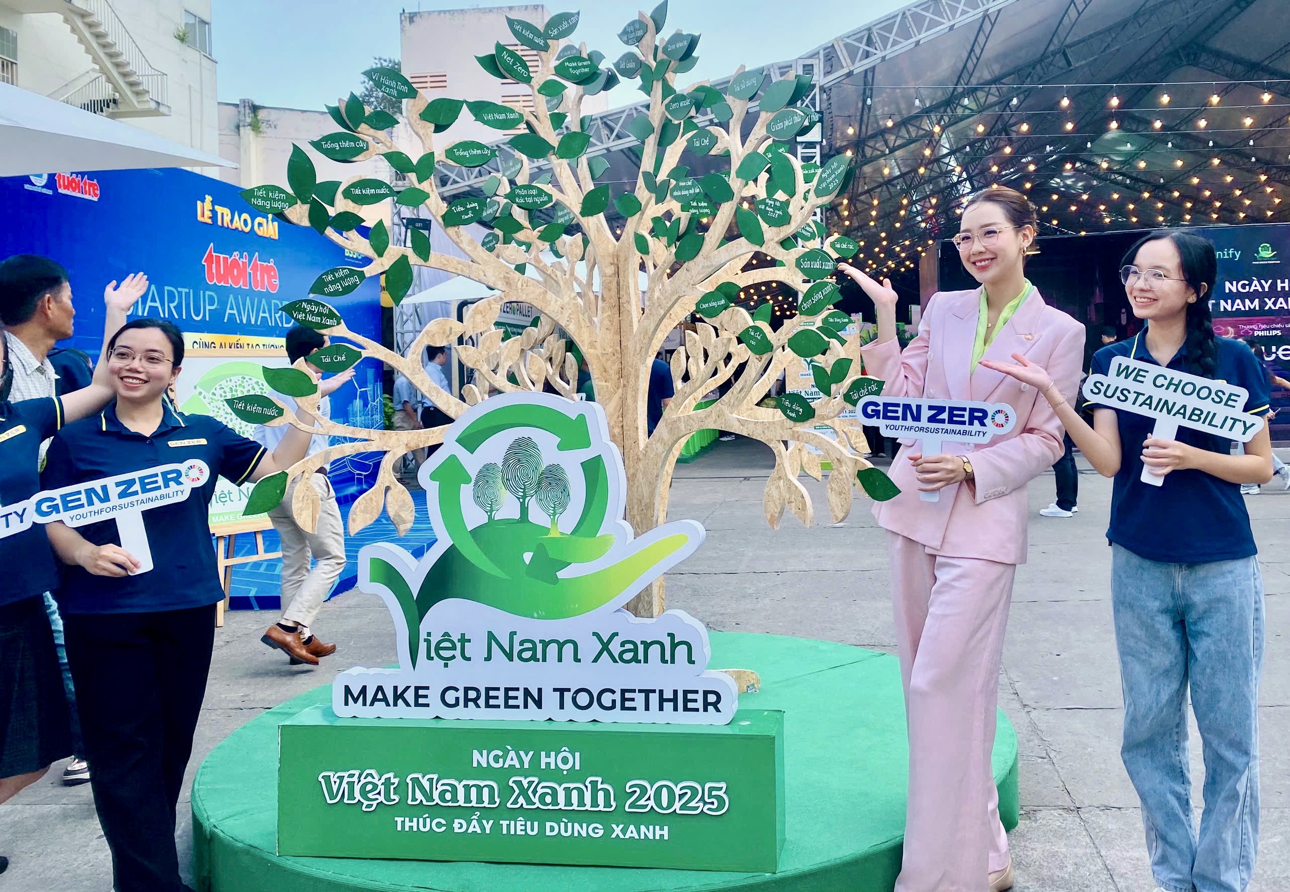 Góc nhìn thú vị của sinh viên với Ngày hội Việt Nam Xanh - Ảnh 1.