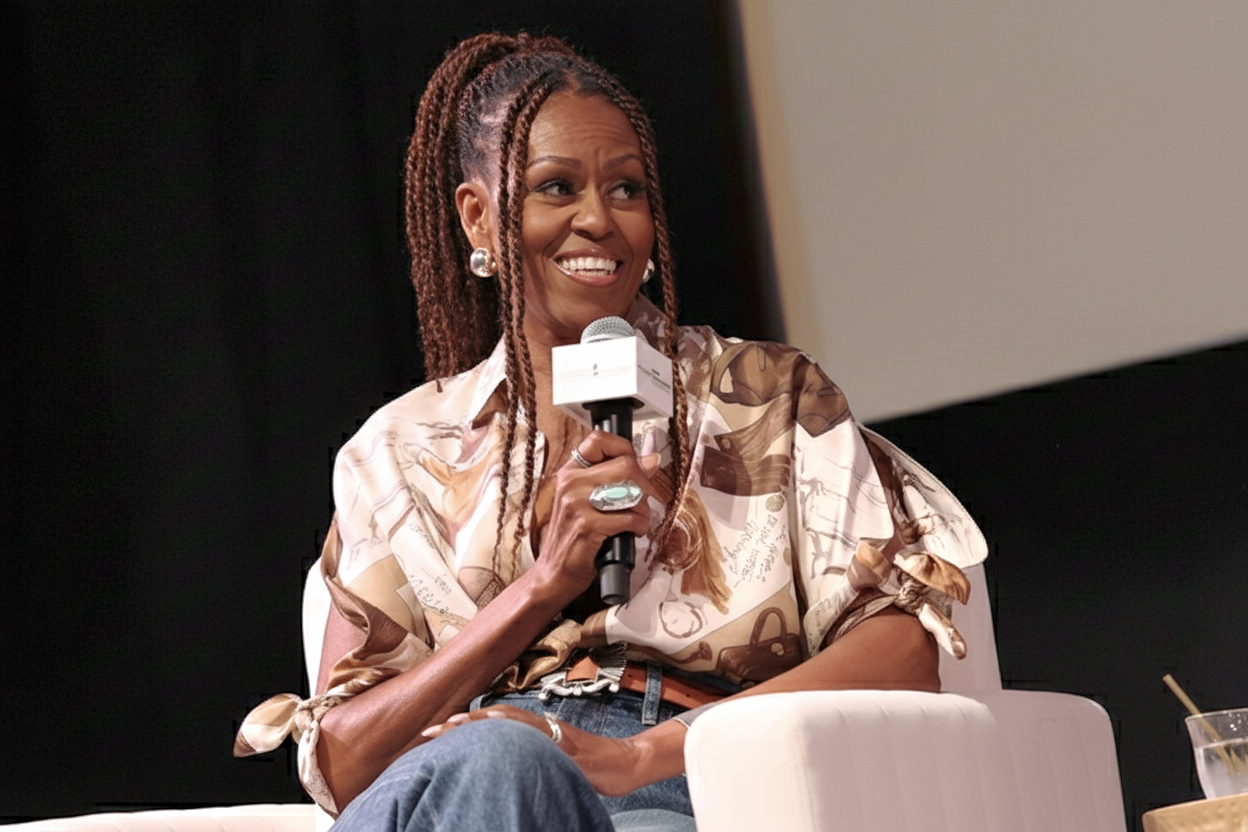 Michelle Obama: ‘Nước Mỹ vẫn chưa sẵn sàng có nữ tổng thống’ - Ảnh 1.