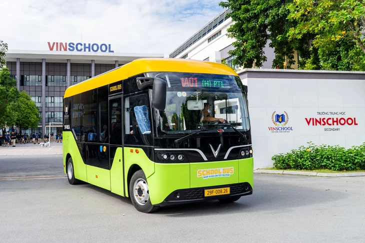 Vietnam launches first specialized electric school bus- Ảnh 1. Vietnam launches first specialized electric school bus- Ảnh 1.