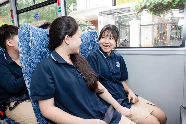 Vietnam launches first specialized electric school bus- Ảnh 3. Vietnam launches first specialized electric school bus- Ảnh 3.