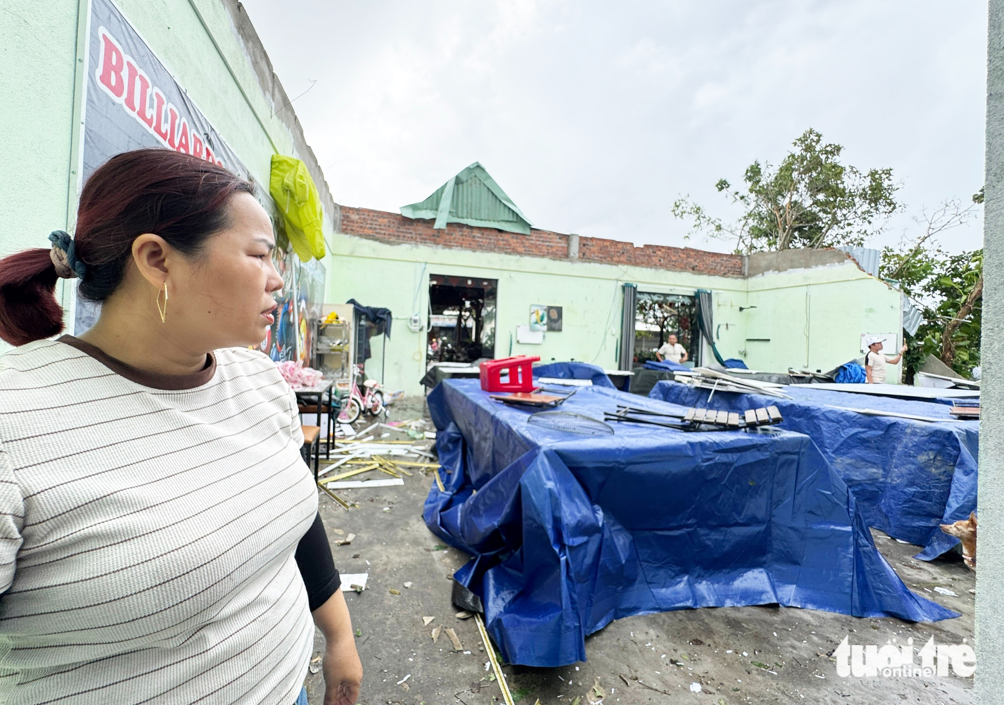 Tornado rips through Da Nang’s southern part, damaging dozens of homes- Ảnh 5.
