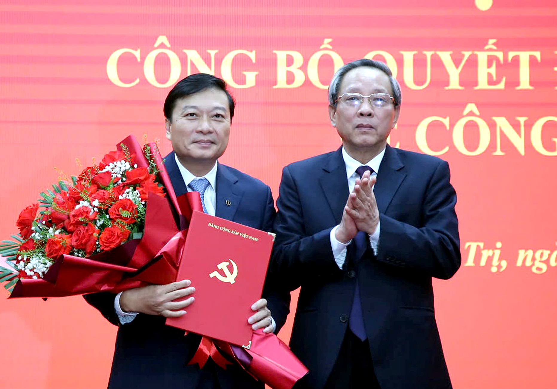 Ông Lê Hồng Vinh giữ chức Phó bí thư Tỉnh ủy Quảng Trị - Ảnh 1.