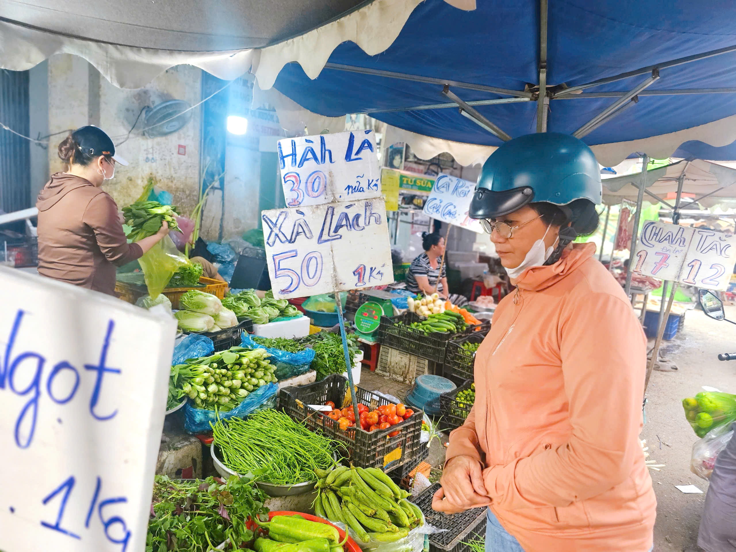 'Méo mặt' với giá rau, củ - Ảnh 1. giá rau - Ảnh 1.