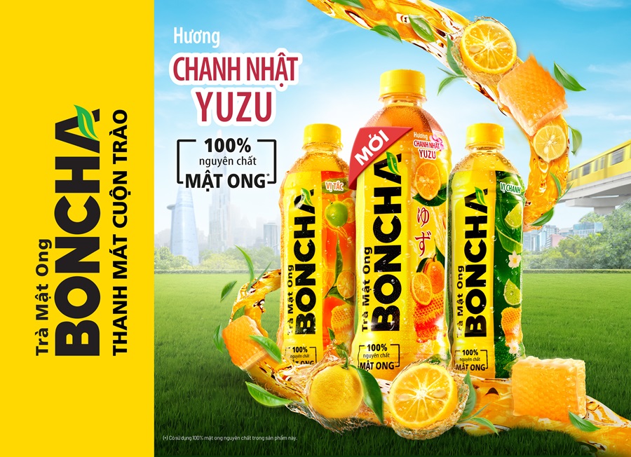 Trà mật ong BONCHA ‘ghi điểm’ với phiên bản Chanh Nhật Yuzu mới - Ảnh 2.