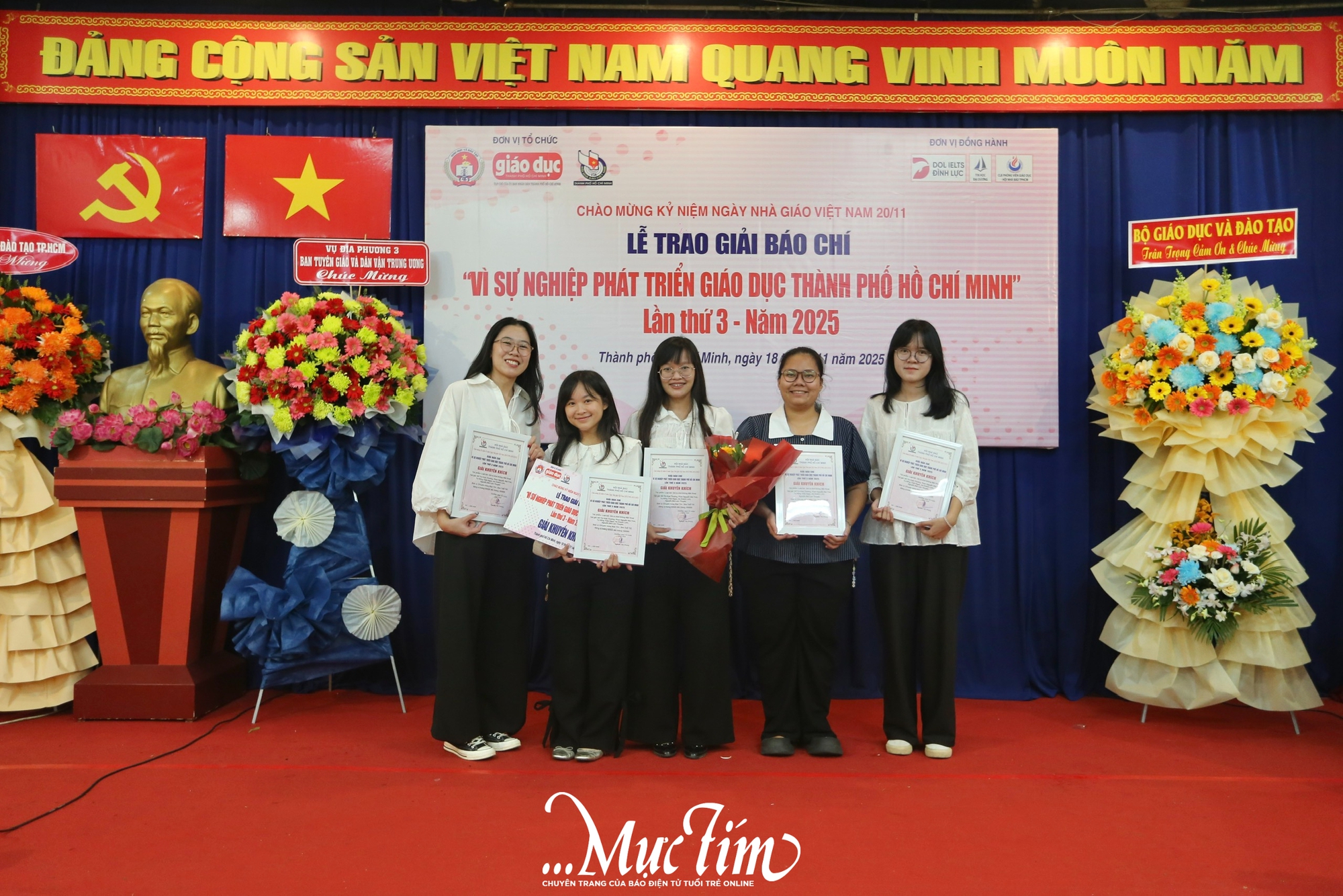 Chuyên trang Mực Tím đoạt giải khuyến khích giải báo chí 'Vì sự nghiệp phát triển giáo dục TP.HCM' năm 2025 - Ảnh 6.