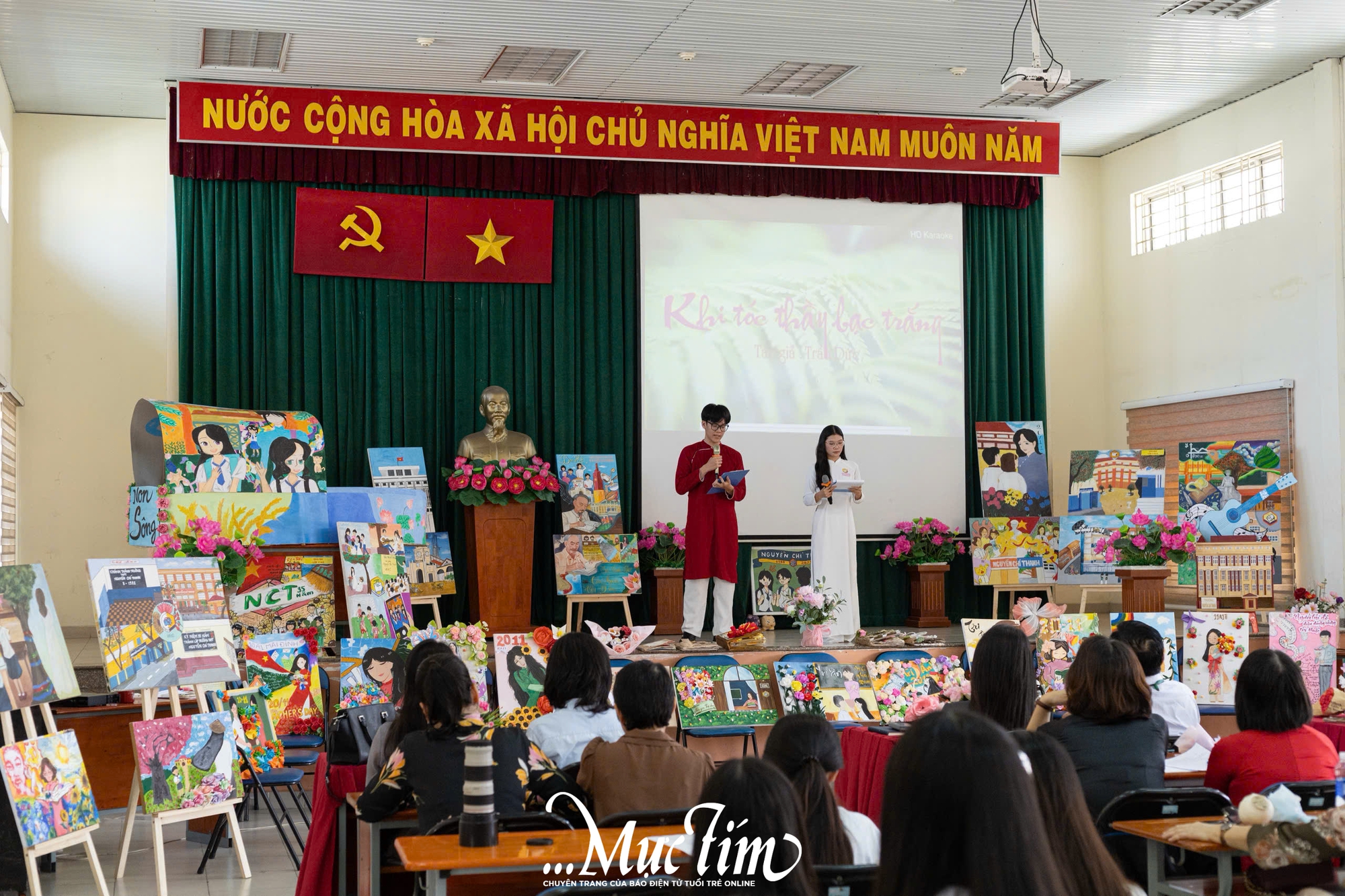 Teen Trường THPT Nguyễn Chí Thanh ứng dụng AI trong tiết học liên môn đặc biệt - Ảnh 4.