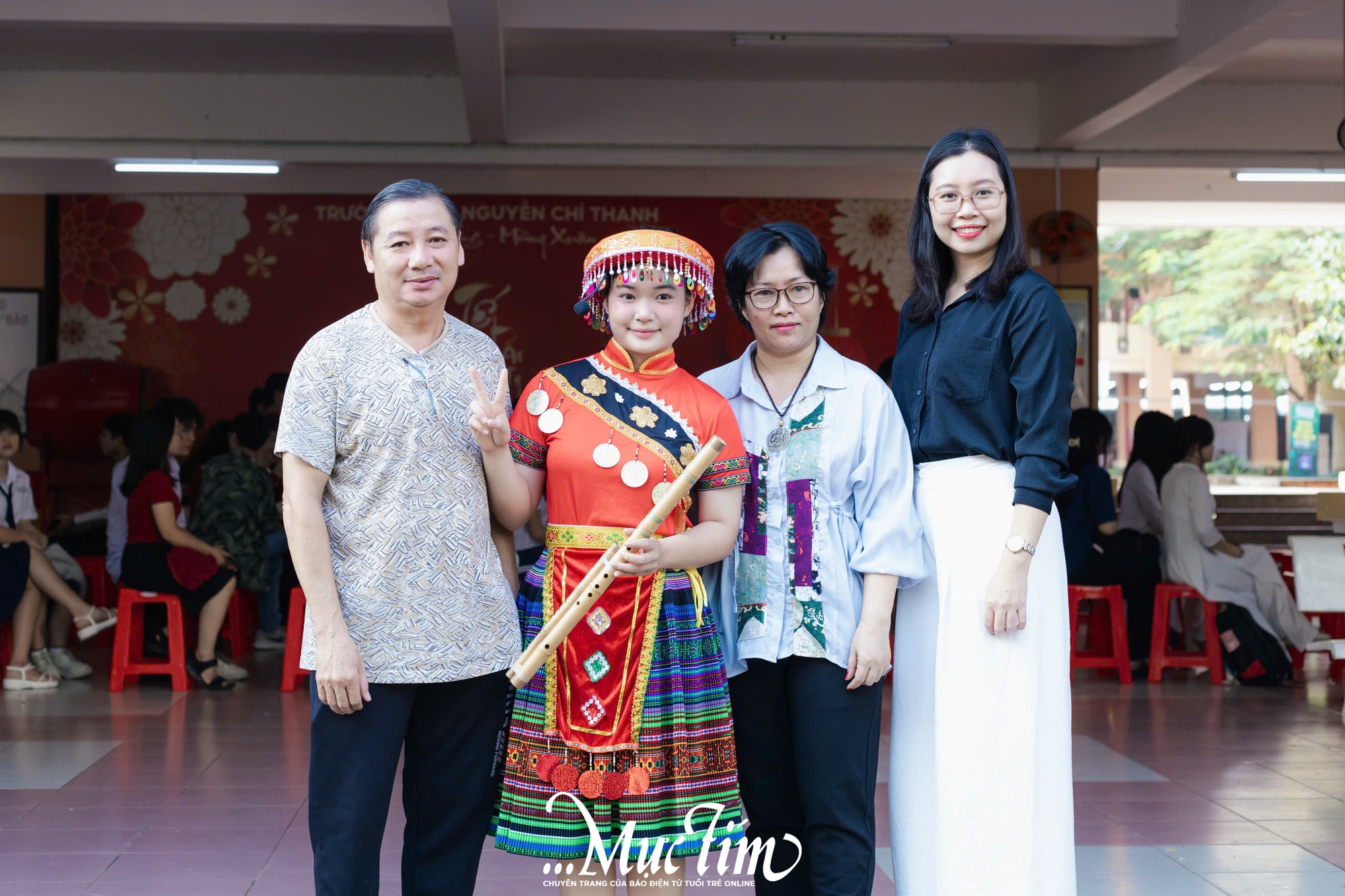 Teen Trường THPT Nguyễn Chí Thanh gửi gắm lời tri ân thầy cô bằng âm nhạc- Ảnh 8.