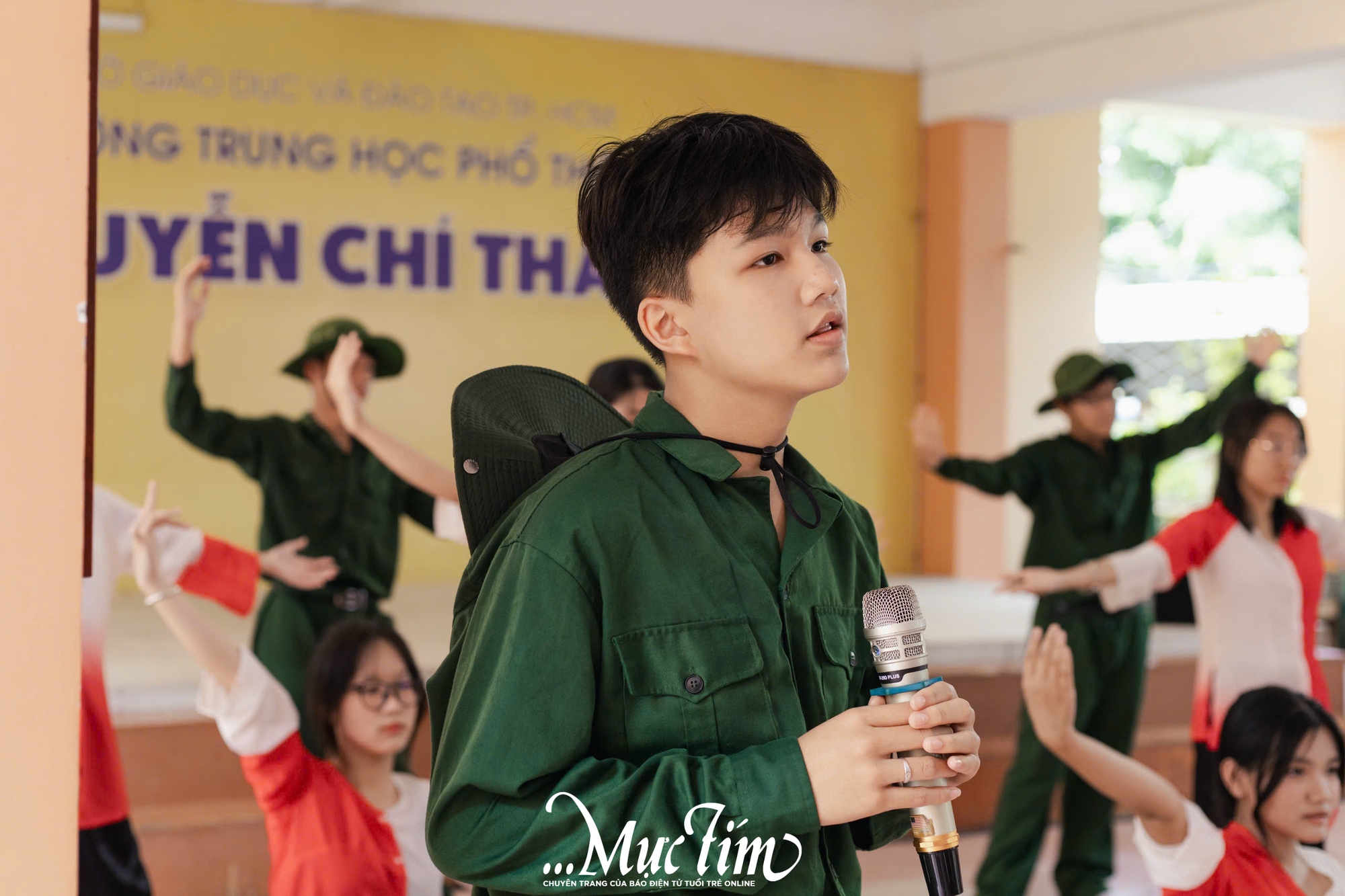 Teen Trường THPT Nguyễn Chí Thanh gửi gắm lời tri ân thầy cô bằng âm nhạc- Ảnh 9.