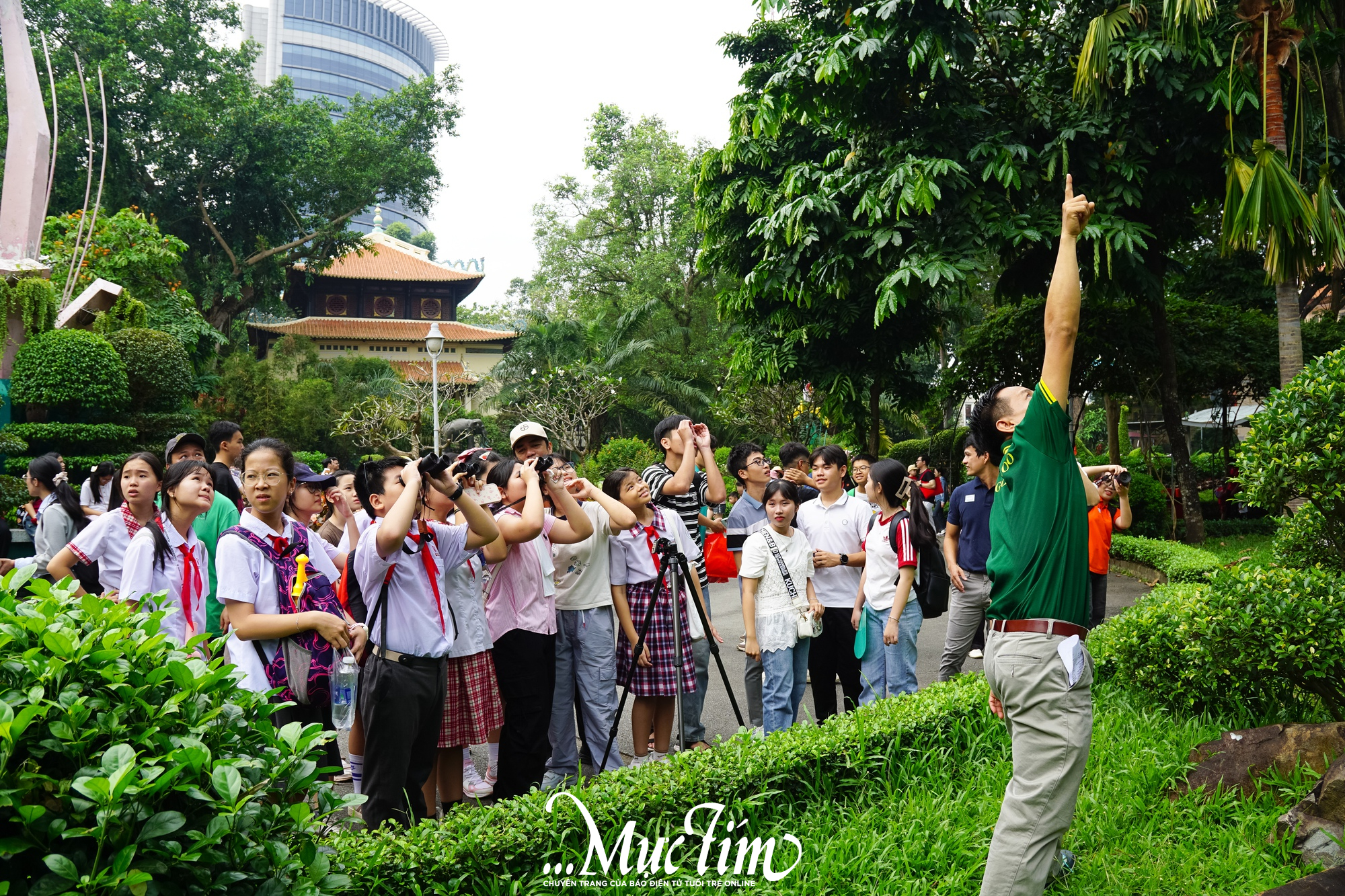 2 giờ khám phá thiên nhiên của các 'đại sứ' Công tắc khoa học tại Thảo cầm viên- Ảnh 9.