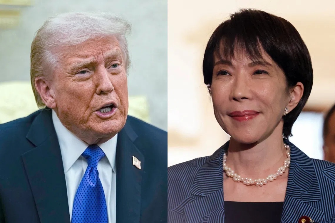 Ông Trump điện đàm với bà Takaichi, nhắc đến quan hệ với Trung Quốc - Ảnh 1.