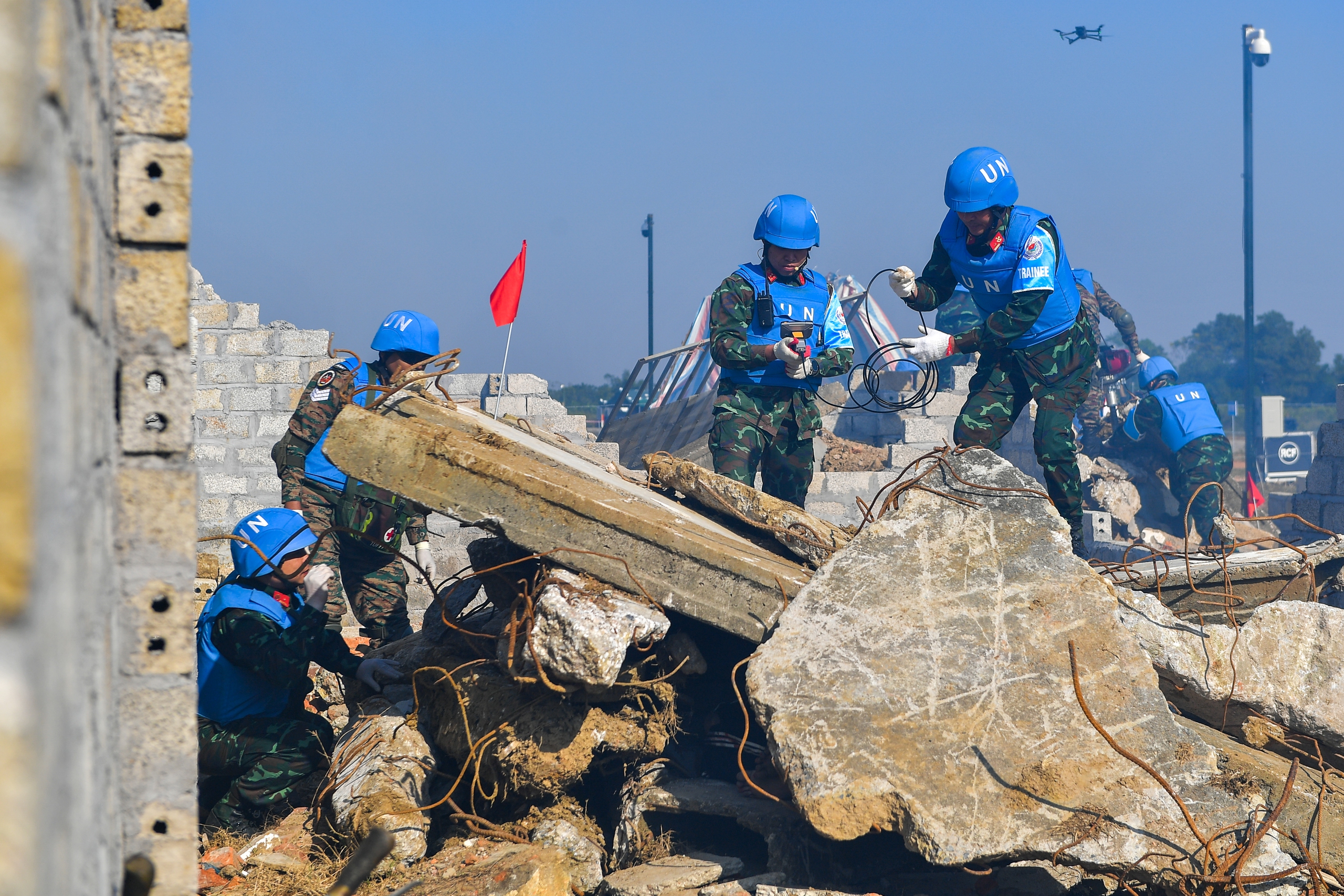 diễn tập - Ảnh 10.