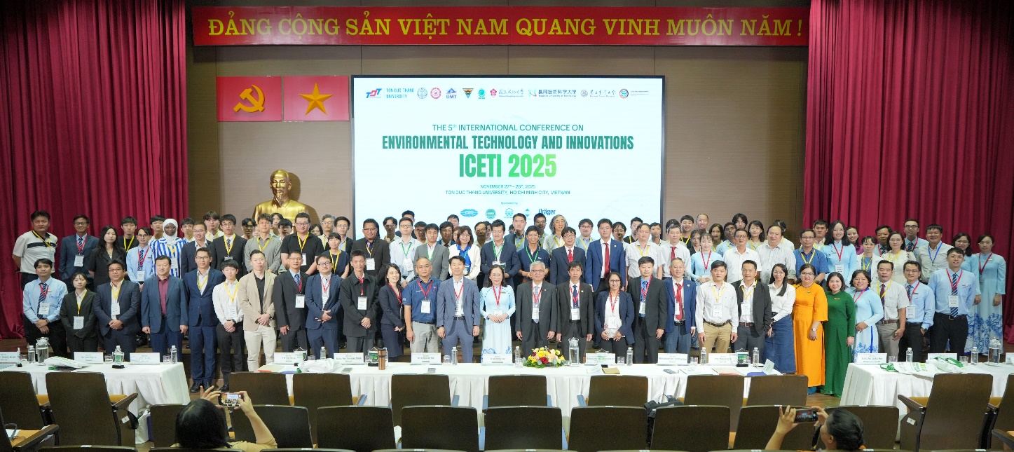 TDTU tổ chức hội thảo quốc tế về công nghệ môi trường và những phát kiến - Ảnh 1.
