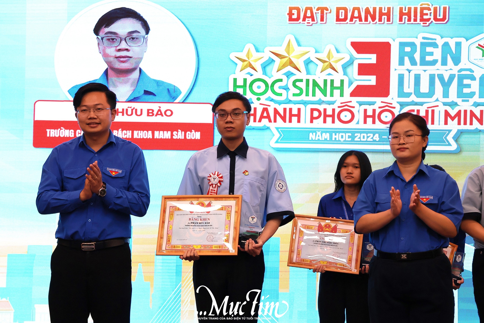 Tuyên dương 87 gương Học sinh 3 rèn luyện TP.HCM năm học 2024 - 2025- Ảnh 4.