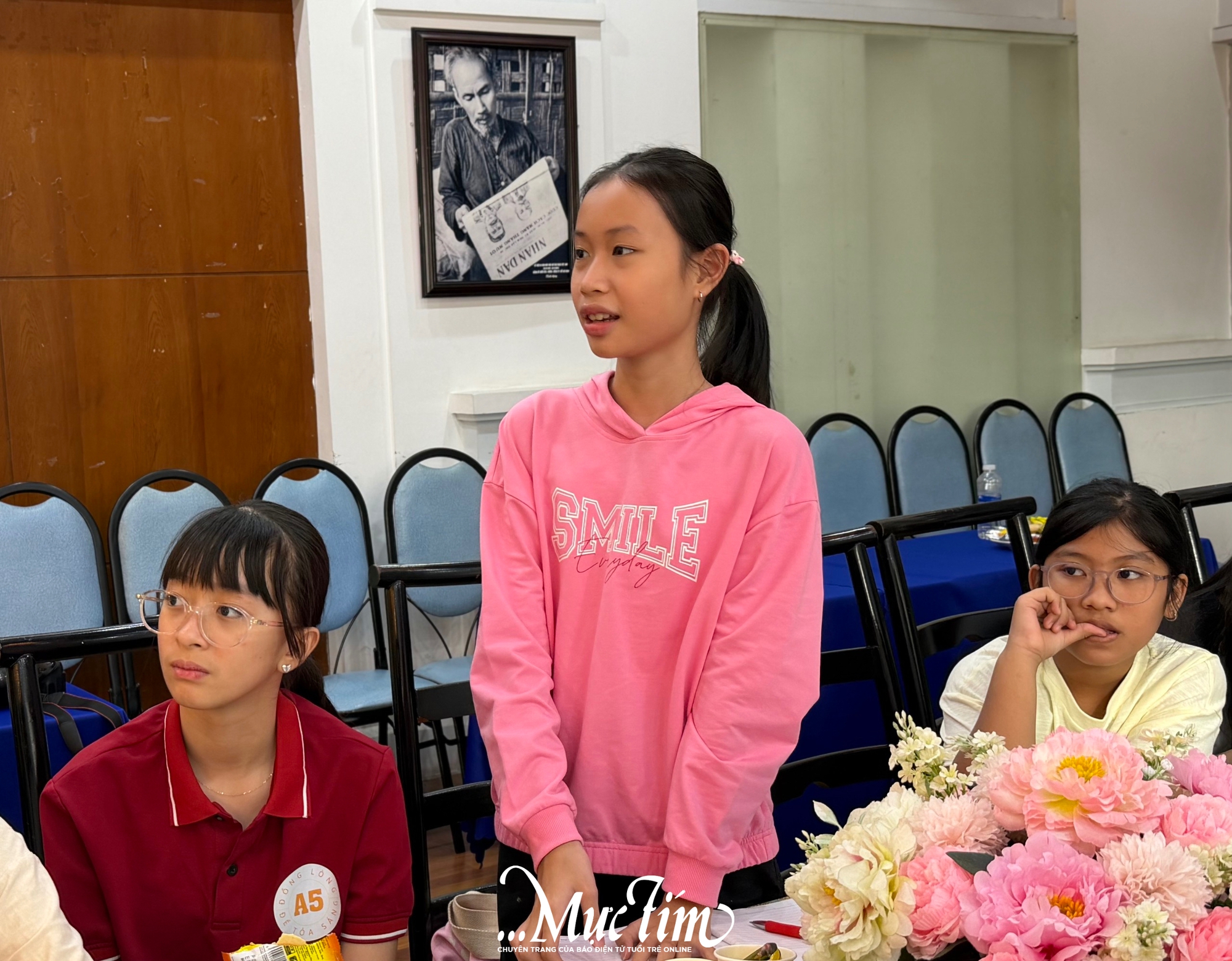 CLB Sáng tác Khăn Quàng Đỏ khám phá bí kíp làm thơ từ Nhà văn Hồ Huy Sơn - Ảnh 4.