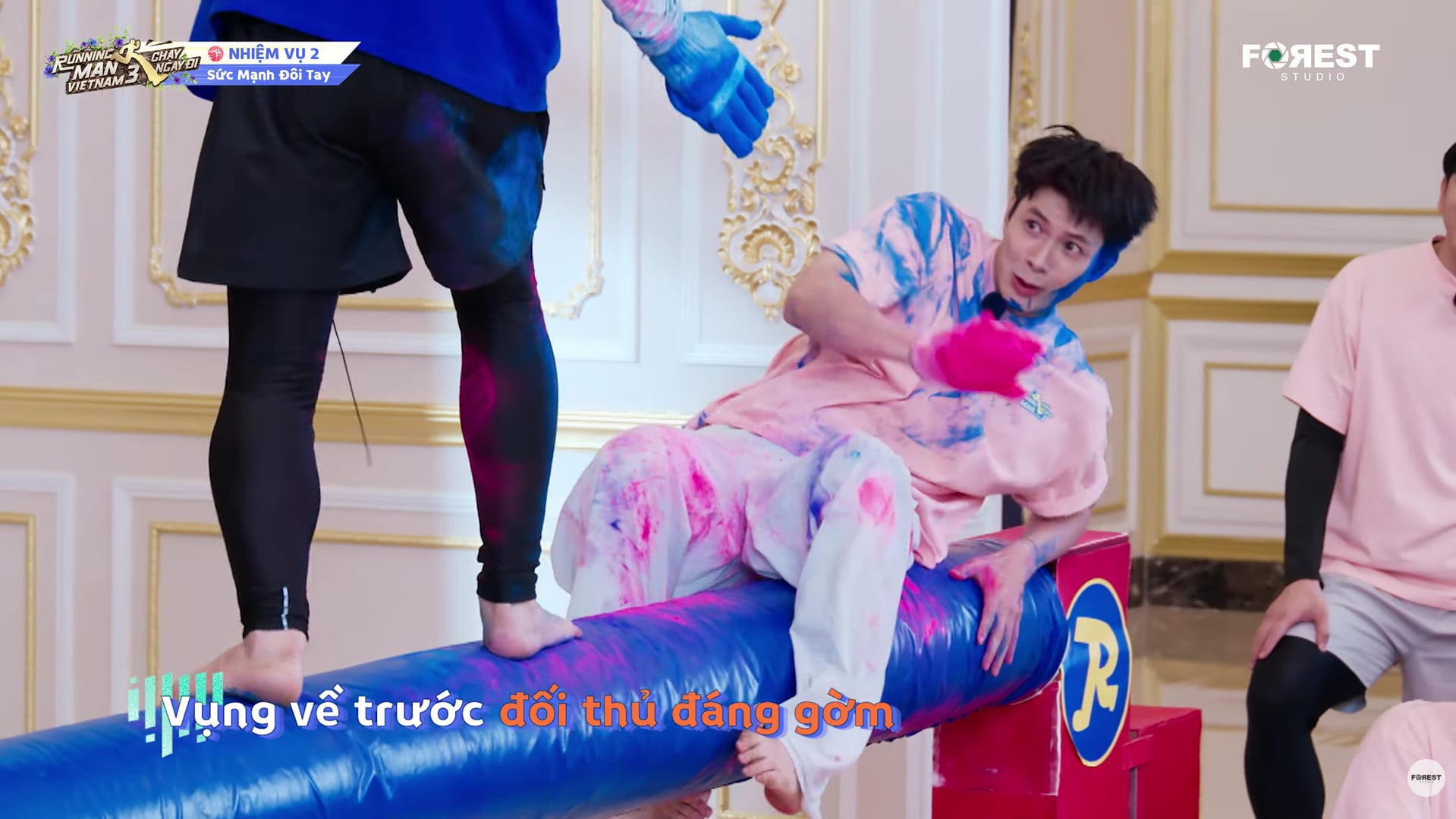 Lan Ngọc xáp lá cà, tỉ thí Trấn Thành trong tập 9 Running man- Ảnh 8.