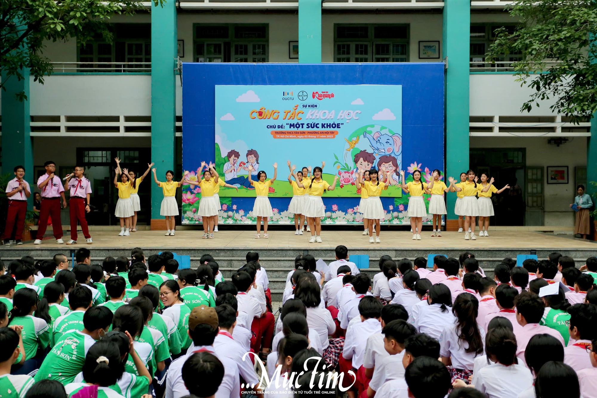 Giải mã khoa học kỳ thú cùng học trò Trường THCS Tân Sơn- Ảnh 1.