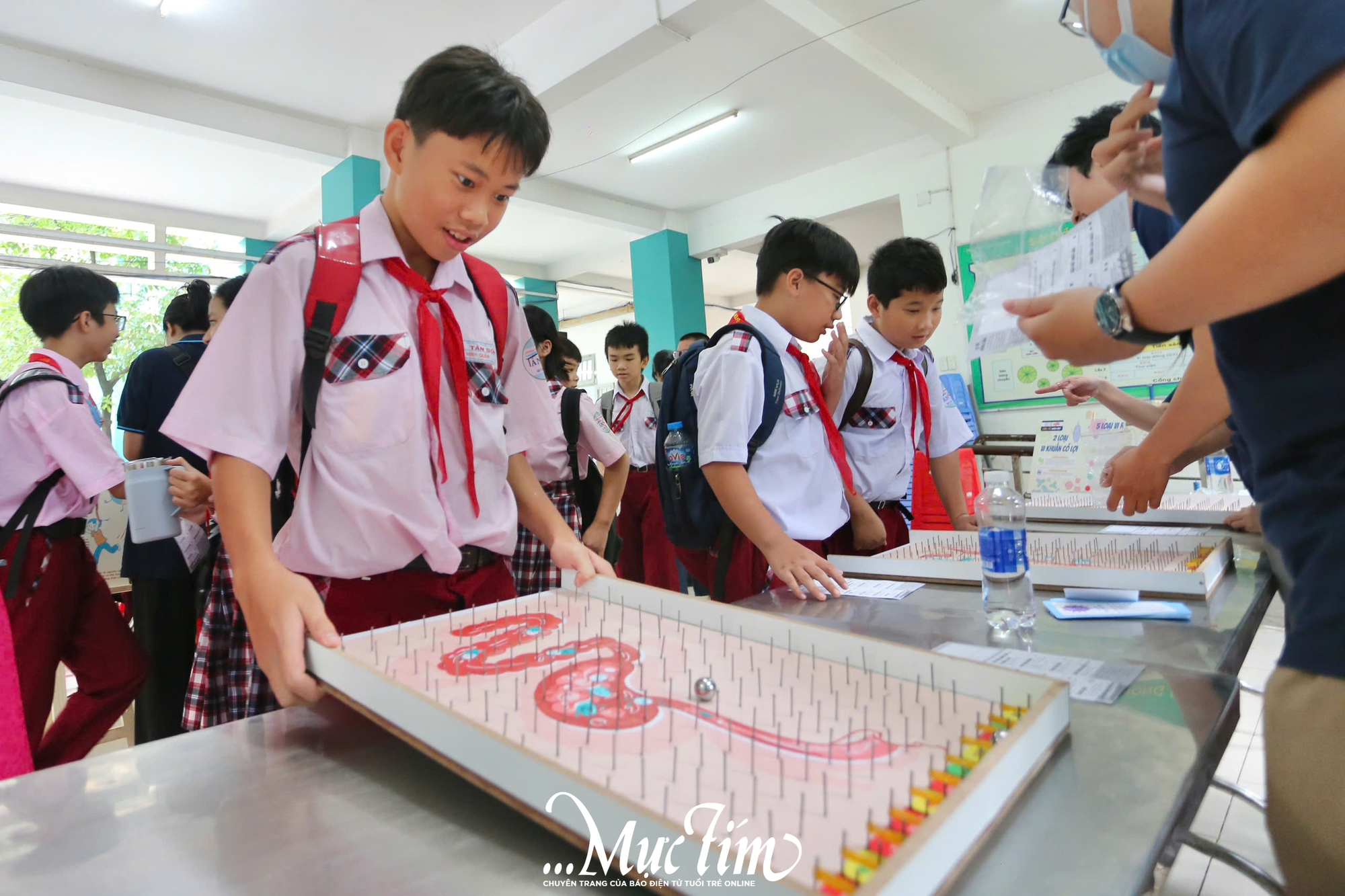 Giải mã khoa học kỳ thú cùng học trò Trường THCS Tân Sơn- Ảnh 9.