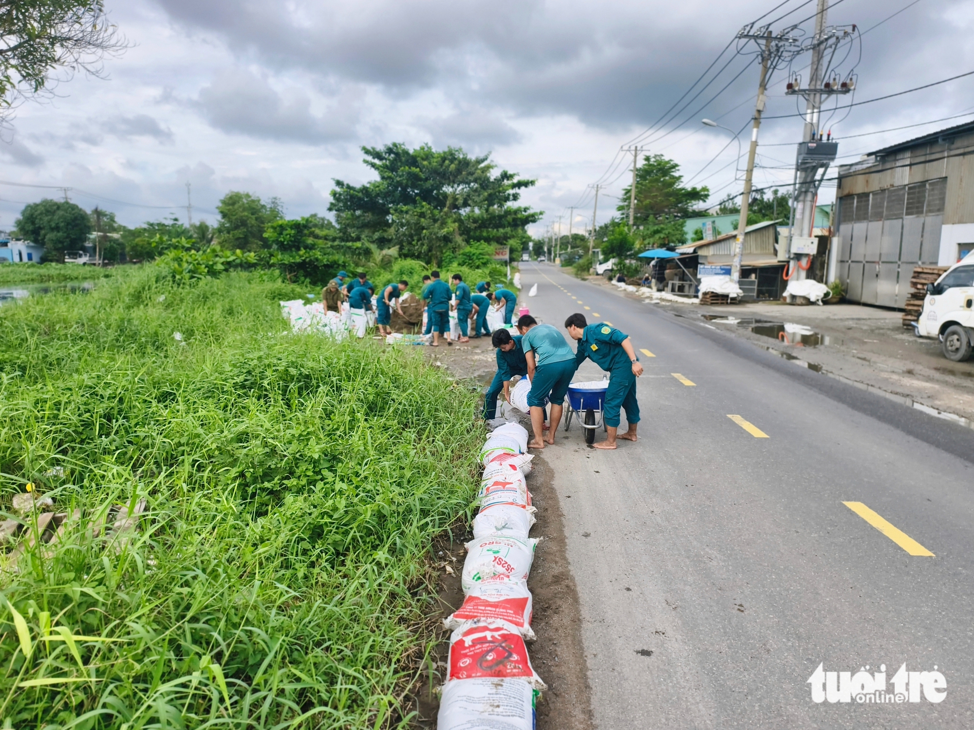 triều cường - Ảnh 9.