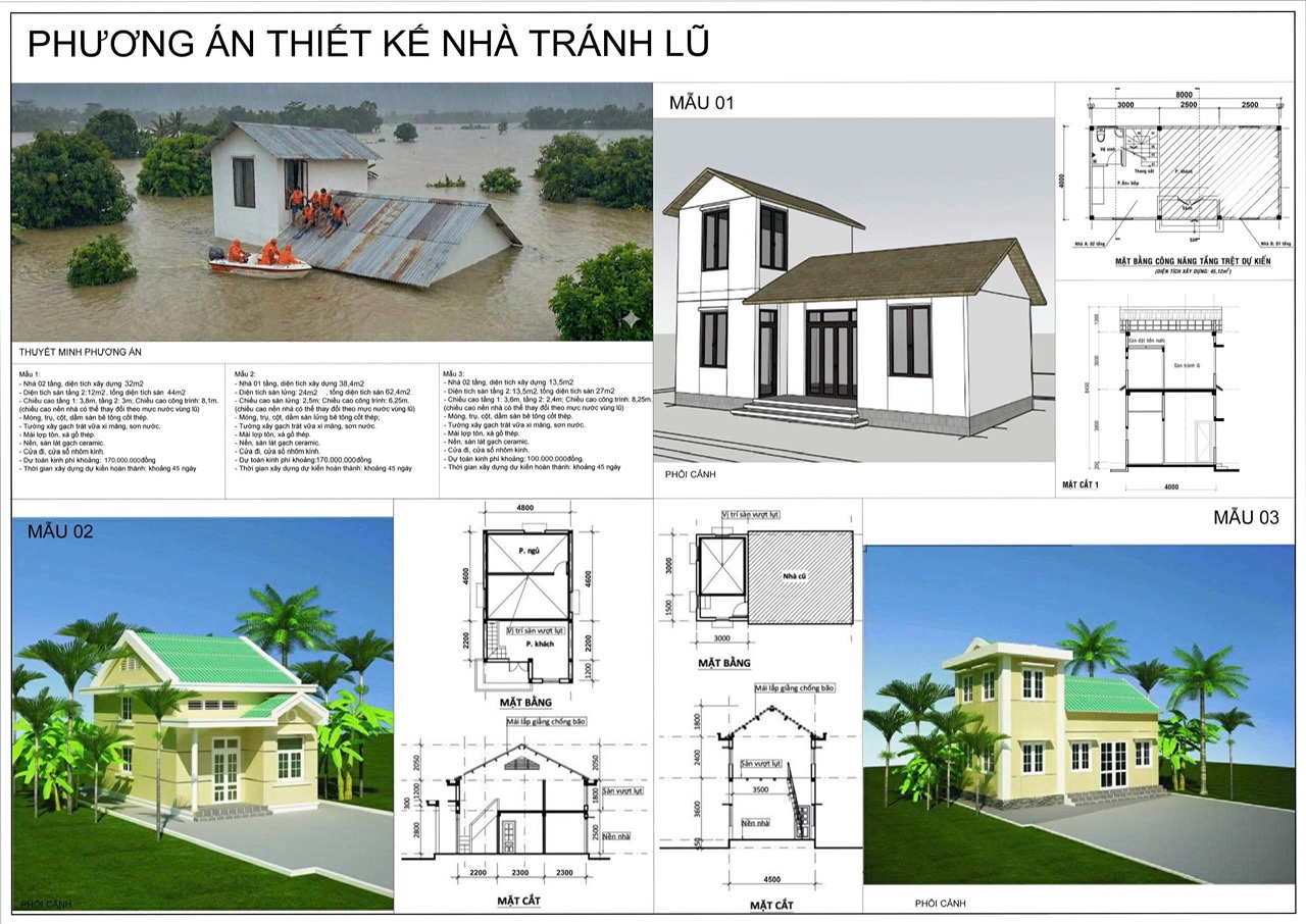 Thần tốc xây lại nhà cho dân bị lũ giật sập - Ảnh 2.