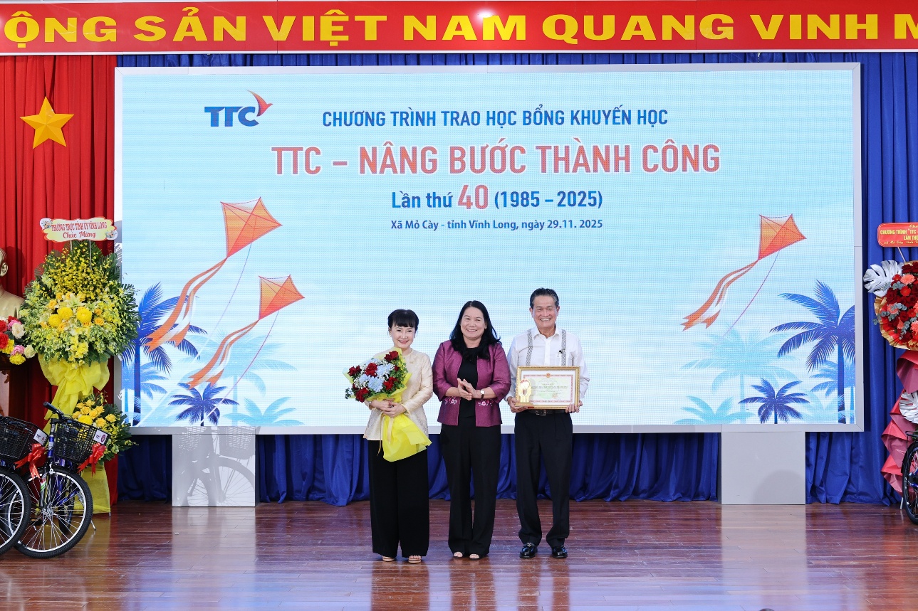 Trao học bổng ‘TTC - Nâng bước thành công’ lần thứ 40 năm 2025 - Ảnh 2.