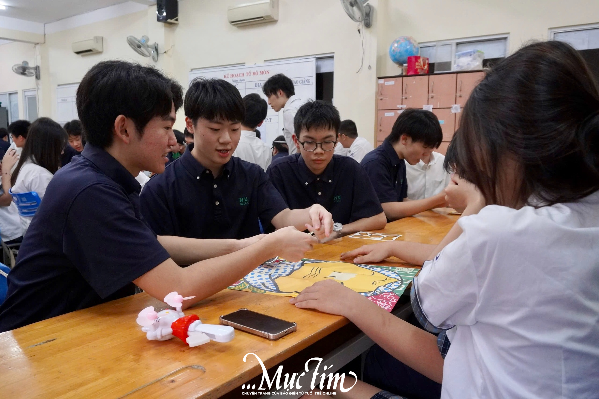 Teen Nhật Bản trải nghiệm văn hoá Việt tại Trường THPT Phan Đăng Lưu - Ảnh 9.