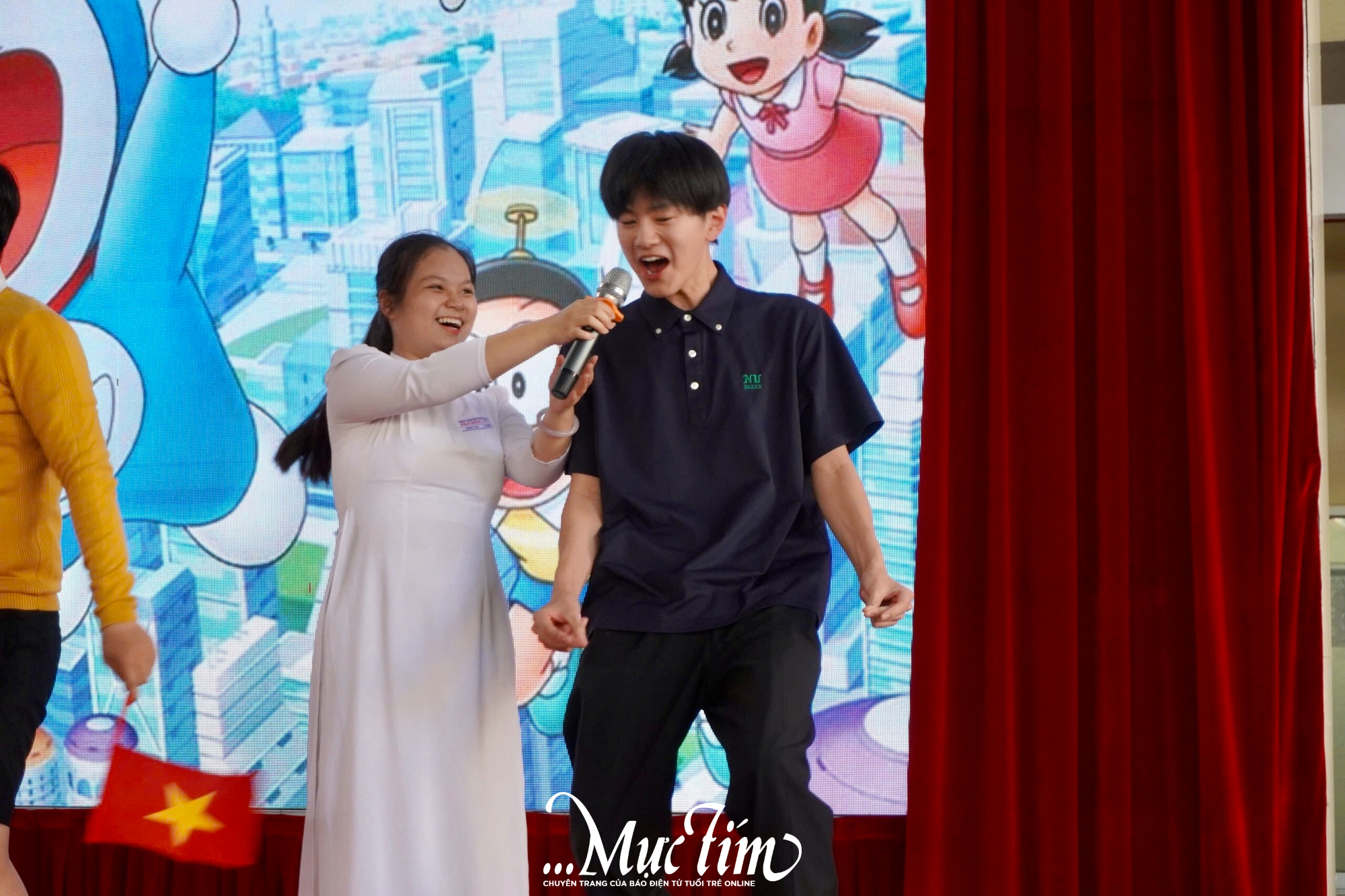 Teen Nhật Bản trải nghiệm văn hoá Việt tại Trường THPT Phan Đăng Lưu - Ảnh 8.