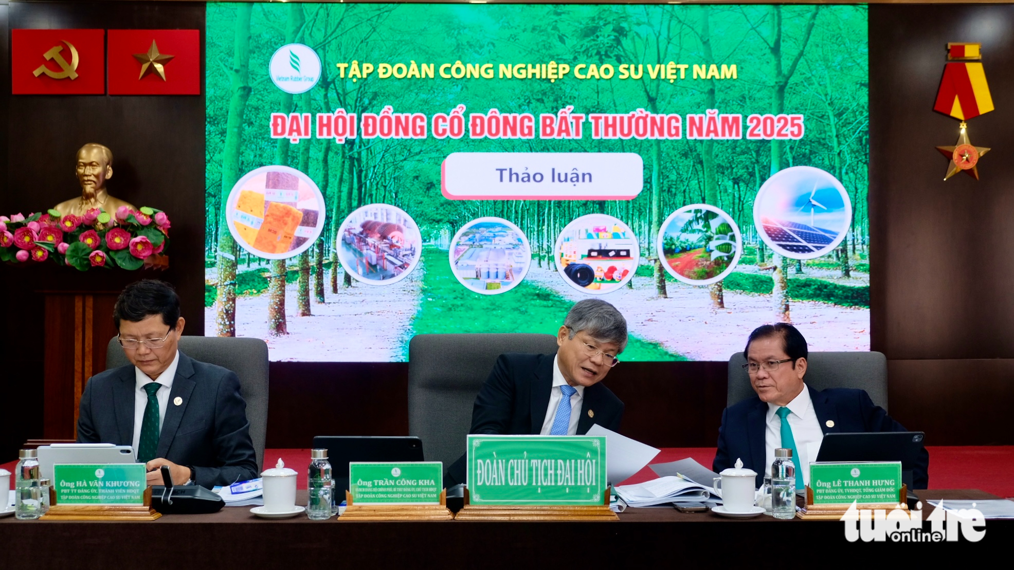 Tập đoàn Công nghiệp Cao su Việt Nam - Ảnh 1.