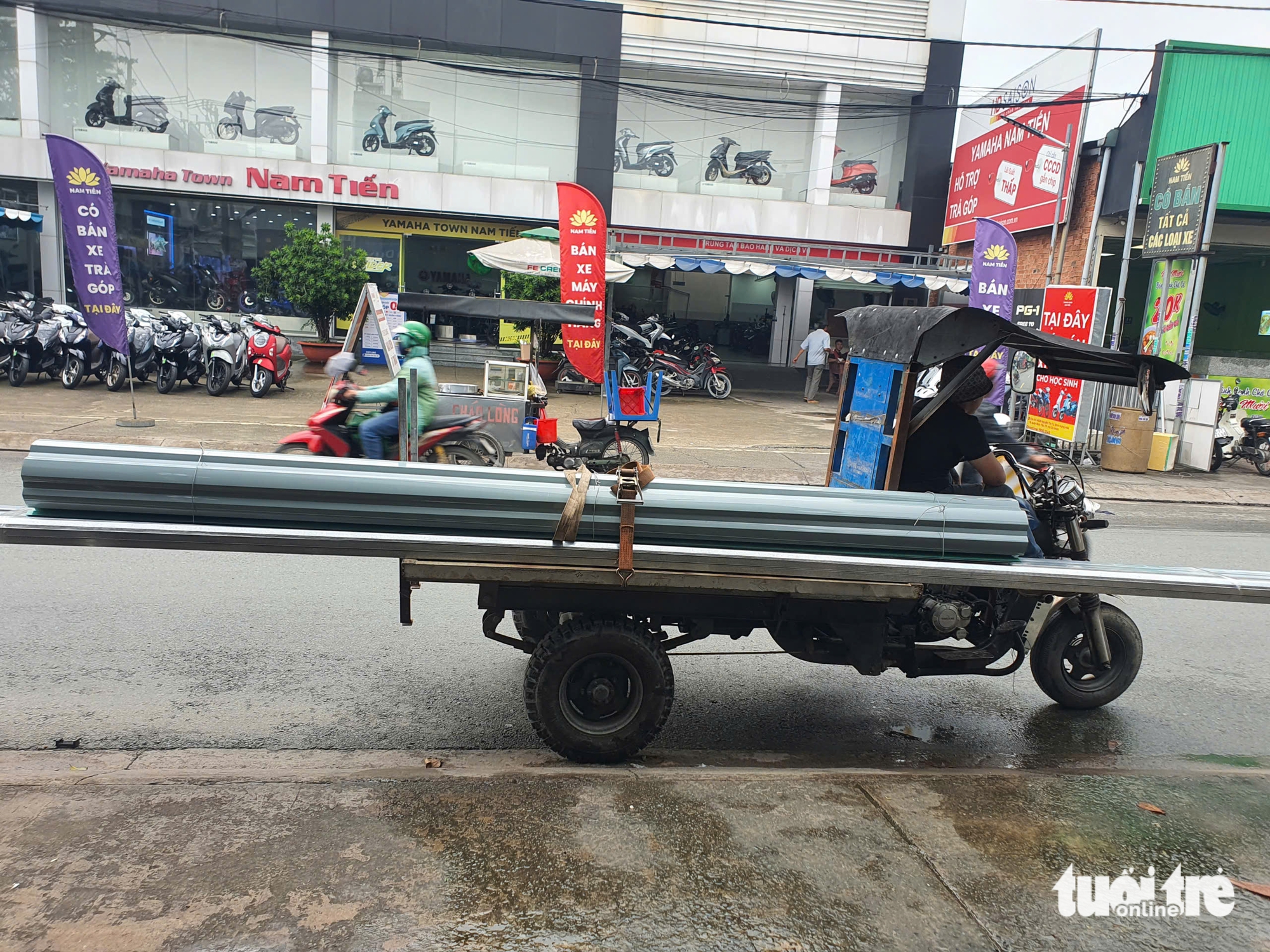 Cảnh sát giao thông TP.HCM ra quân xử lý xe ba gác, xe tự chế, đảm bảo trật tự đô thị - Ảnh 4.