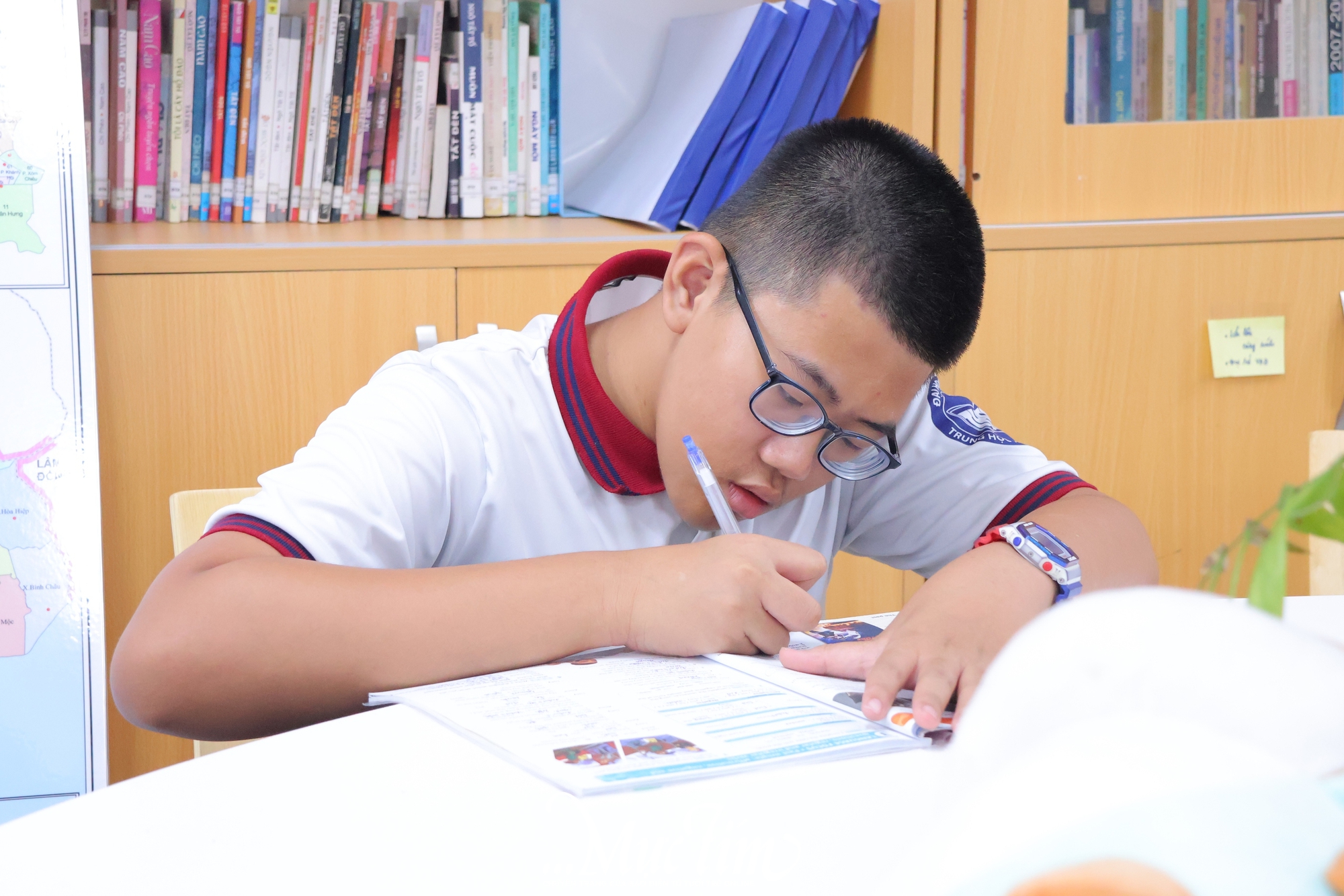 Học trò Trường Trung học Thực hành Sài Gòn chung tay tạo nên kho tàng sách đầy bổ ích - Ảnh 4.