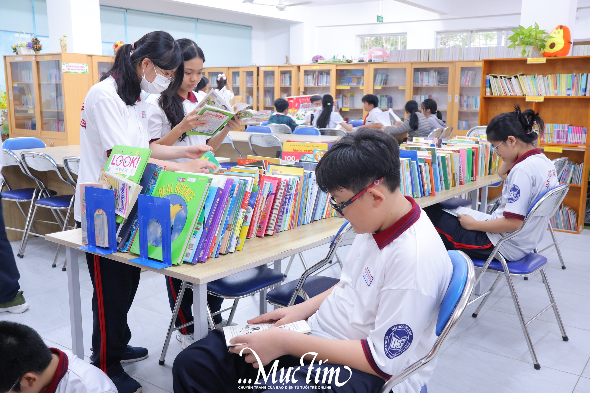 Học trò Trường Trung học Thực hành Sài Gòn chung tay tạo nên kho tàng sách đầy bổ ích - Ảnh 5.