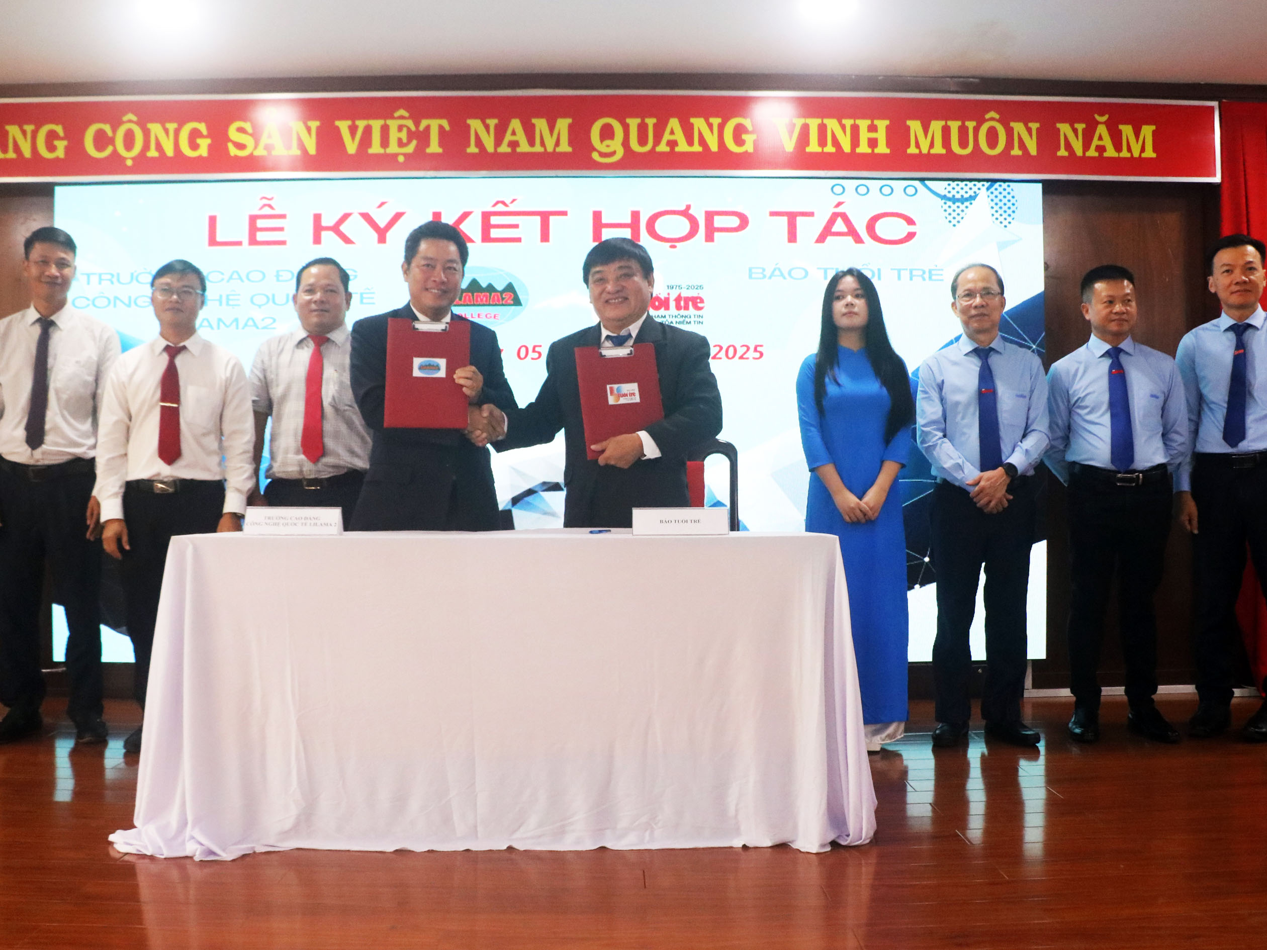 Báo Tuổi Trẻ và Trường cao đẳng Công nghệ Quốc tế Lilama 2 ký kết hợp tác - Ảnh 2.