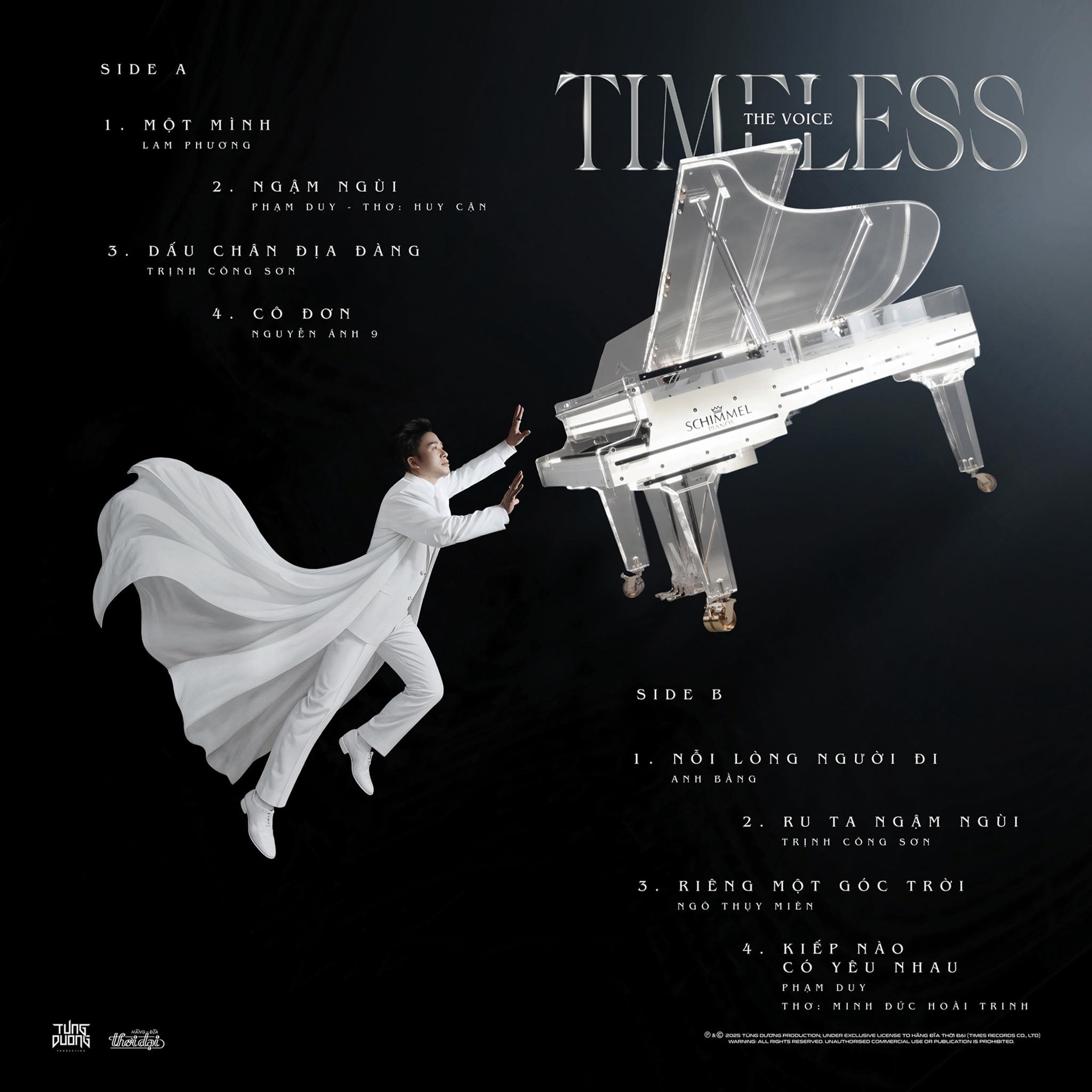 Divo Tùng Dương ra mắt đĩa than Vol.1: The Voice - Timeless
