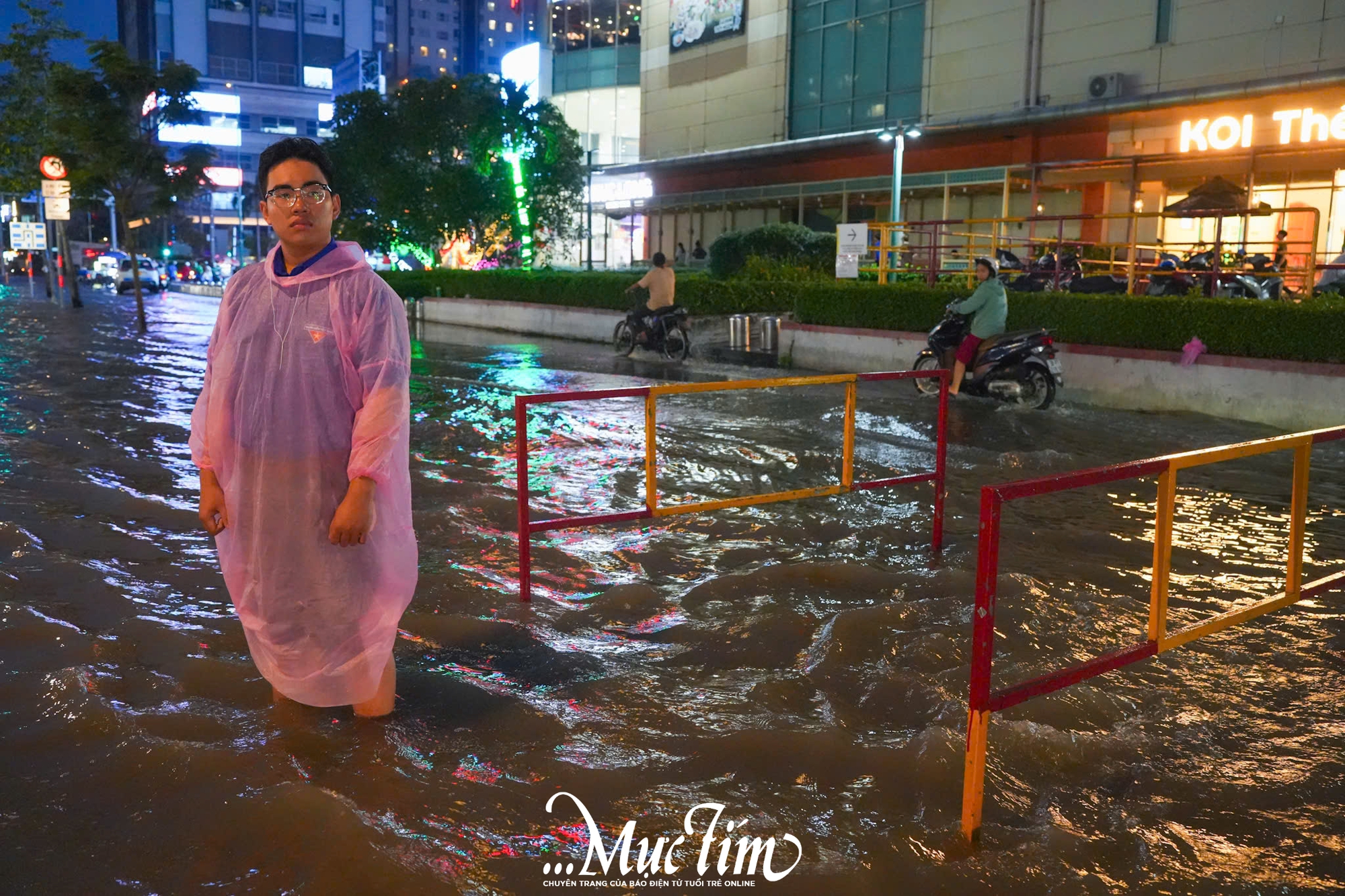 Triều cường đạt đỉnh, tuổi trẻ TP.HCM ra quân hỗ trợ người dân- Ảnh 4.