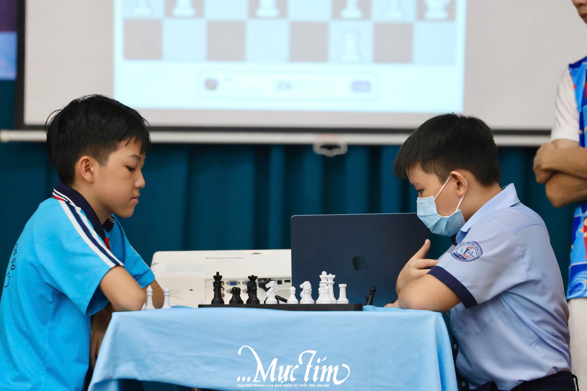 105 kỳ thủ nhí Trường THCS An Phú tranh tài sôi nổi tại Giải cờ vua- Ảnh 3.