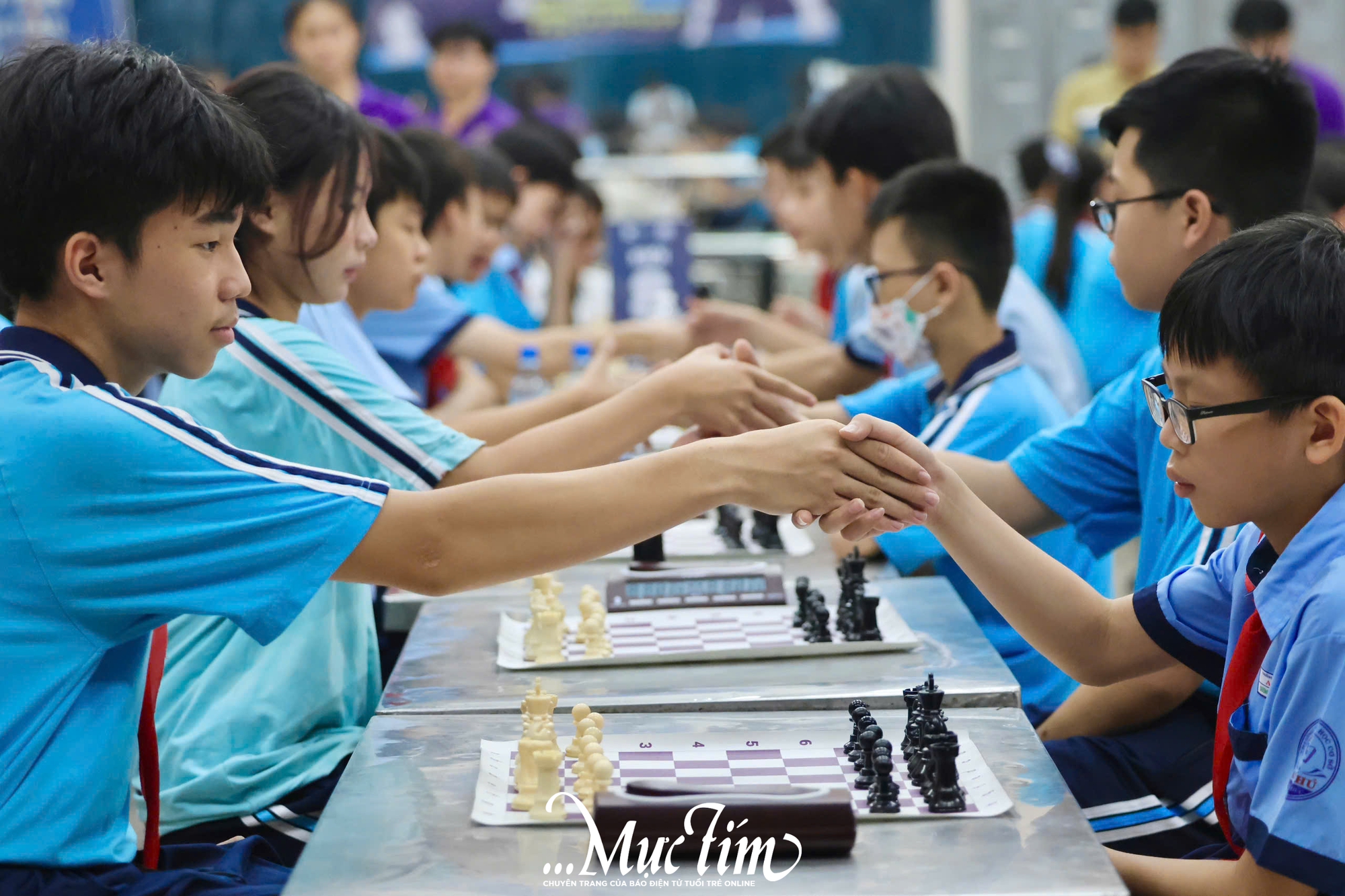 105 kỳ thủ nhí Trường THCS An Phú tranh tài sôi nổi tại Giải cờ vua- Ảnh 6.